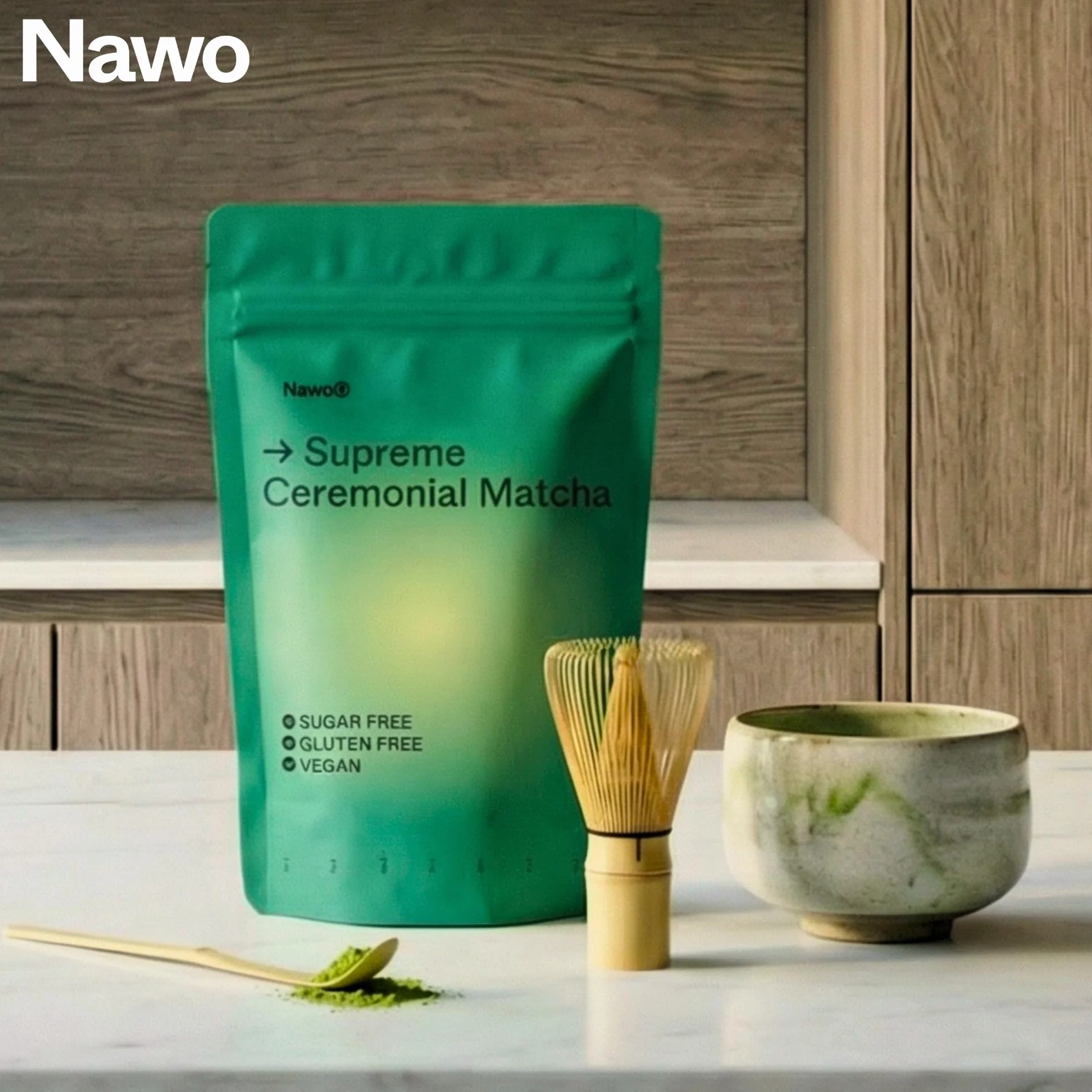 Nawo Matcha Barista 500 g Ekologiczna Zielona Herbata z Japonii Klasa Supreme Ceremonial