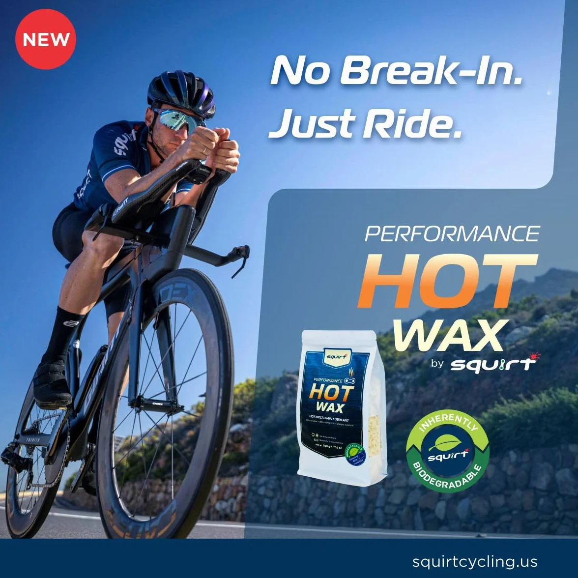 Squirt Performance Hot Wax for Bike Chains