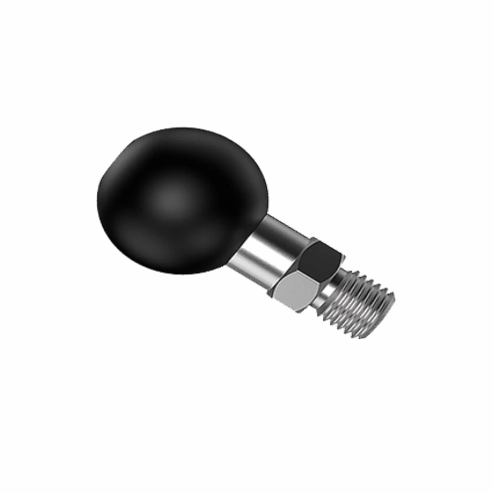 1" Ball Mount Ball Adapter Motocykl ATV lusterko wsteczne śruba z łbem kulowym M8 x 1,25 mm, kompatybilny z uchwytami RAM (SZ-M8 x 1)
