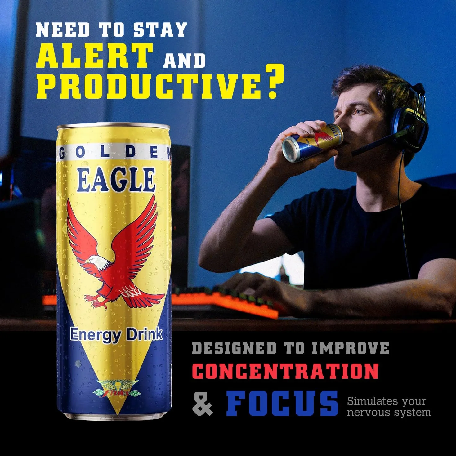 Golden Eagle Energy (opakowanie 24 szt.)