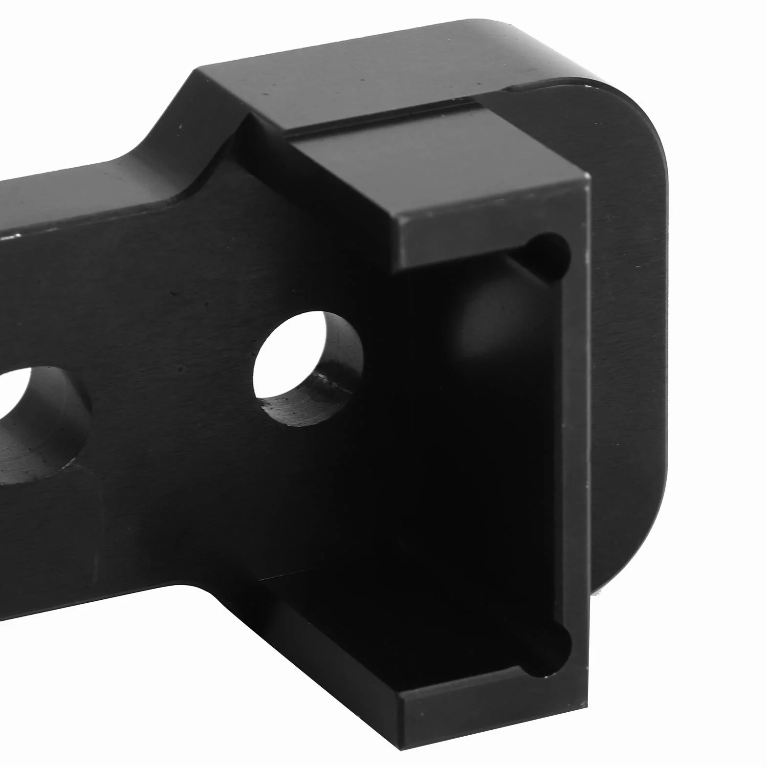 Mocowanie skrzyni biegów wkładka kęs aluminiowy uchwyt do transmisji pasuje do A4/S4/RS4/A5/S5/RS5/Q5/SQ5 stop aluminium czarny 9,9 cm,Automatyczna skrzynia biegów i akcesoria