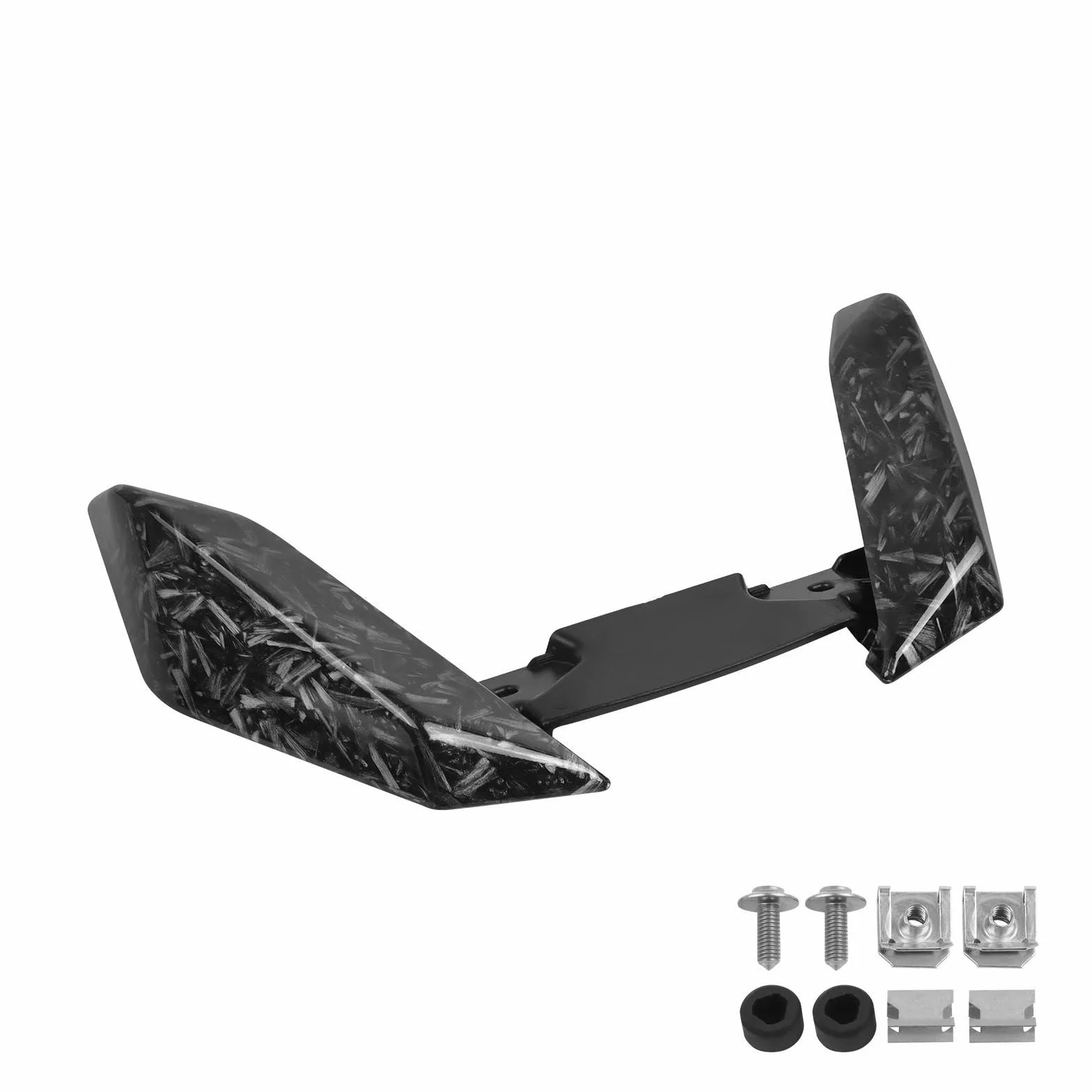 Osłony motocyklowe Pasuje do Bmw R 1300 GS R1300 GS ADV 2023-2025 przedni dziób Fairing rozszerzenie błotnik przedłużacz koła osłona na nos Motorbike Tail Fairing(Carbon fiber look)