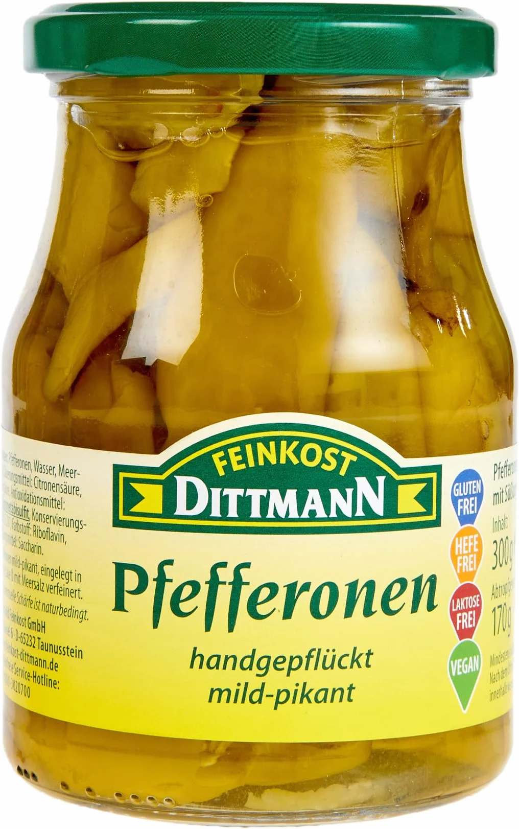 Feinkost Dittmann Jony pieprzowe łagodne pikantne, 4 szt. (4 x 300 g)