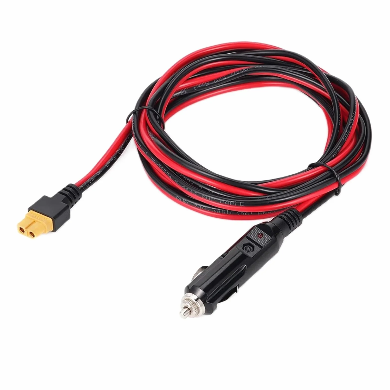 Kabel do ładowania zapalniczki samochodowej XT60 12 V 24 V do stacji zasilającej