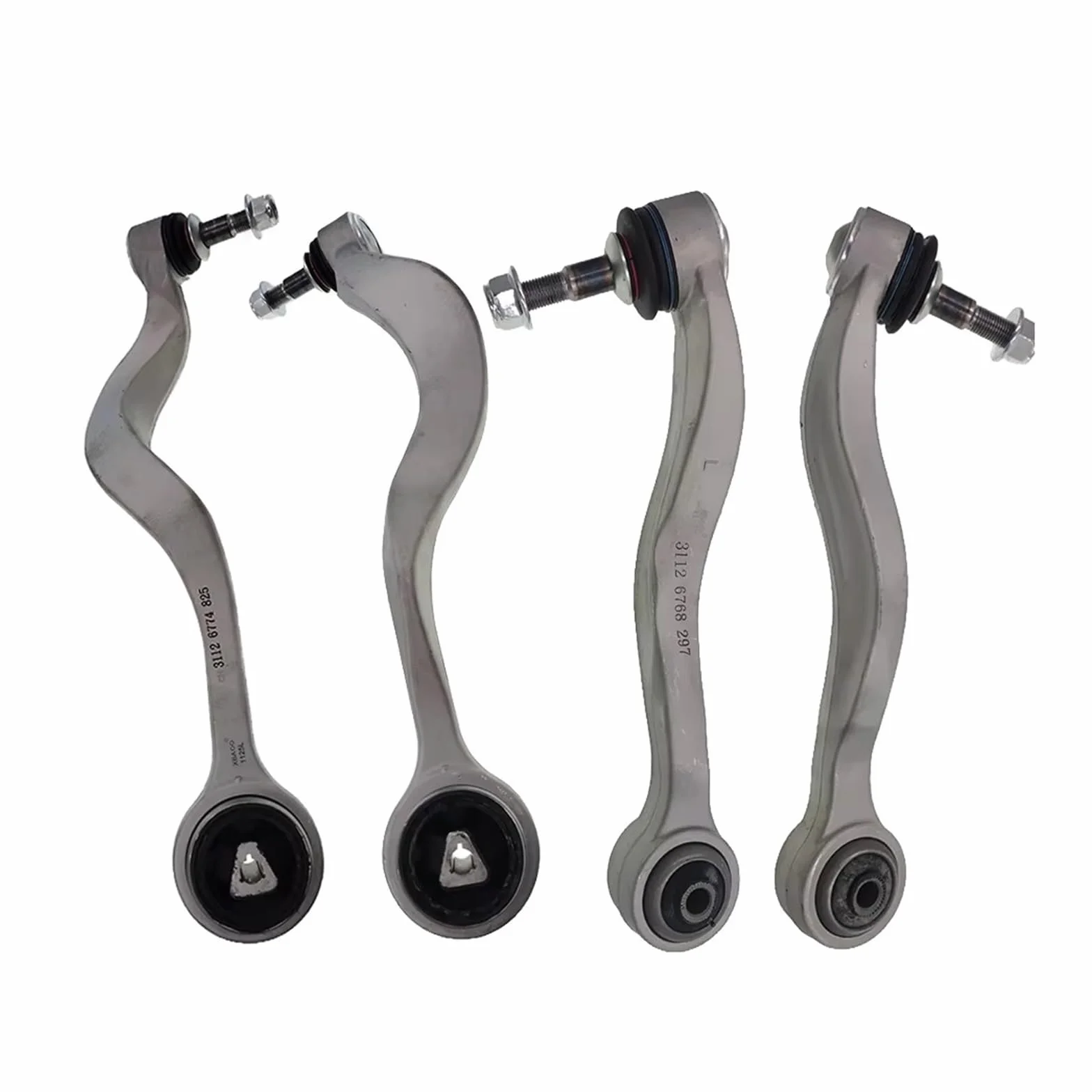4 szt. Dolny lewy prawy wahacz kompatybilny z BMW 5 E60 Auto części układ zawieszenia 31126774832 31126774831 31126755836 31126755835