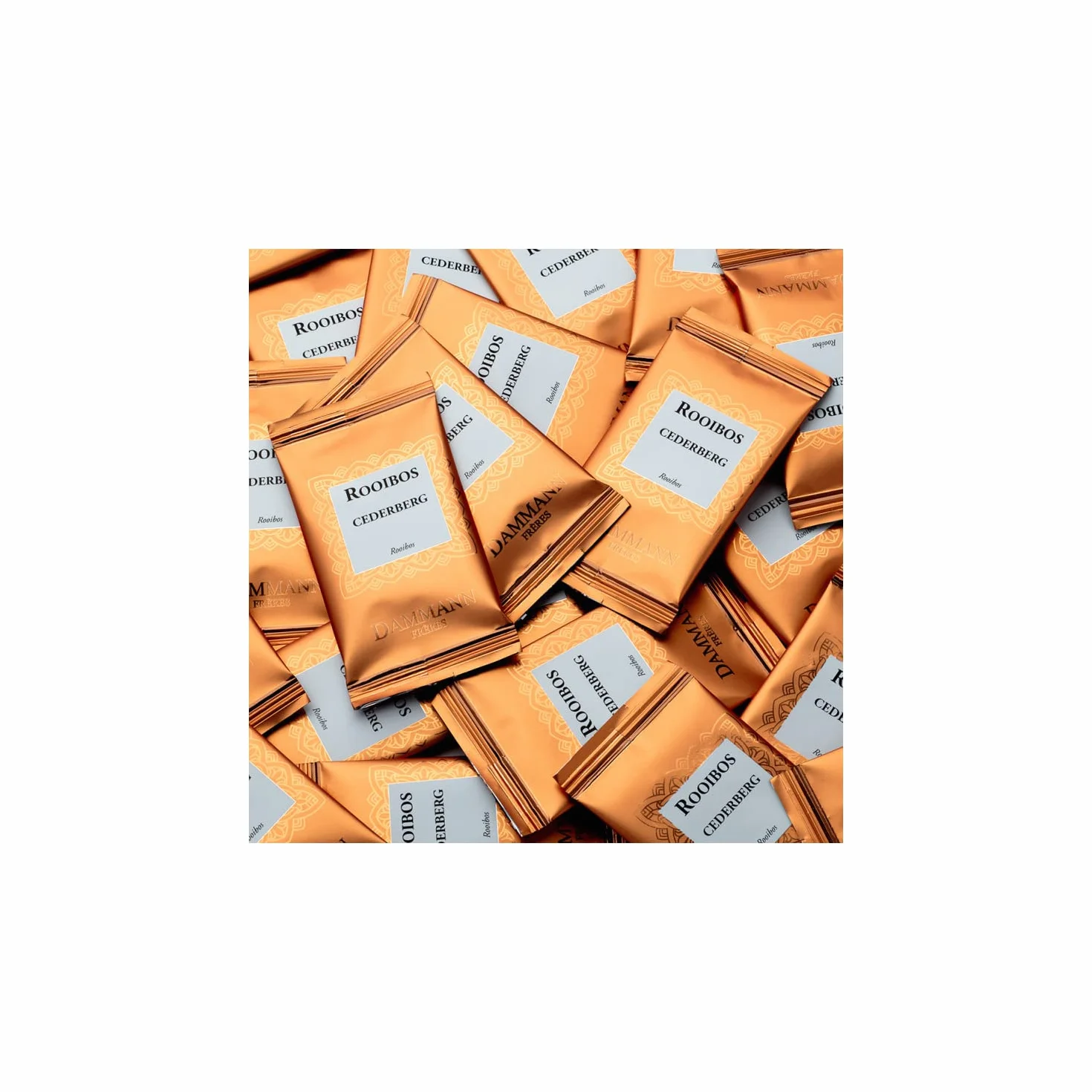 Dammann Frères® Rooibos Republika Południowej Afryki Czerwona herbata | Rooibos Natural Africa - 2 x 24 pojedyncze saszetki | napar Rooibos bez kofeiny