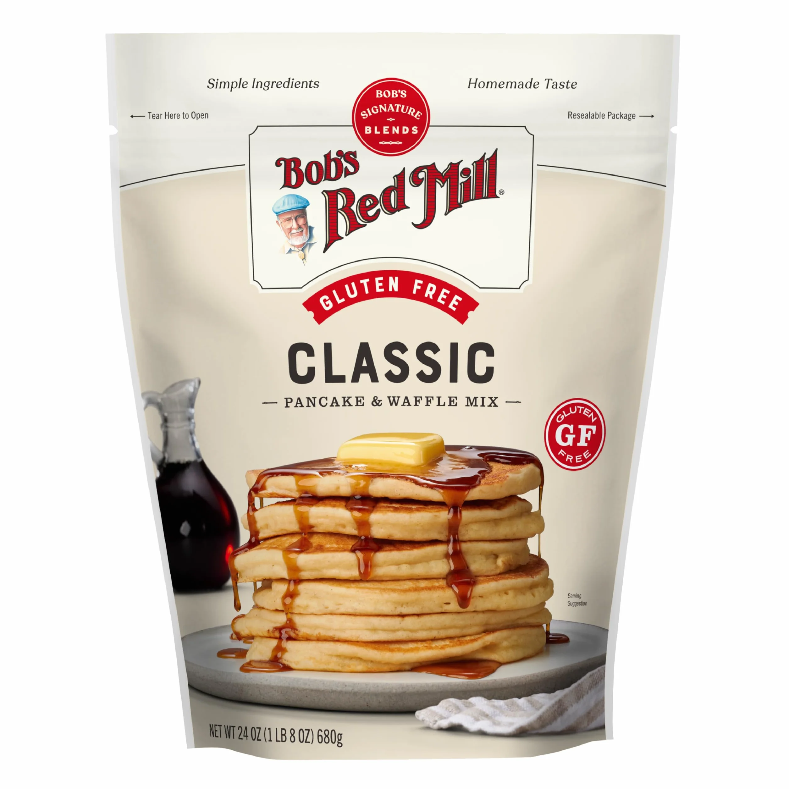 Bob's Red Mill Gluten Free Pancake Mix 24 Ounce