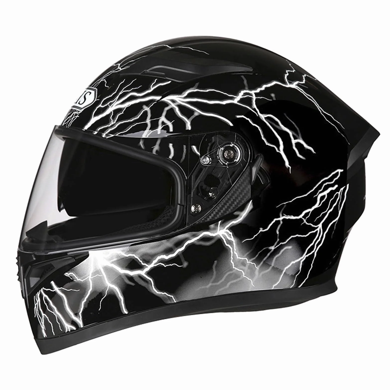 Kask Motocyklowy Szczękowy z Homologacją ECE, Kask Modułowy z Podwójną Blendą, Skorupa ABS dla Skutera i Motocykla(9,XXL)
