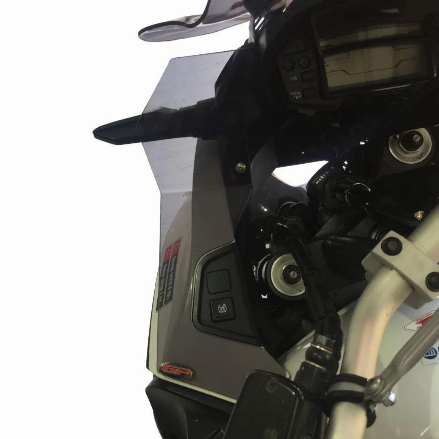 GP Kompozit Dla VFR1200 2012-2015 kompatybilny spojler boczny owiewka czarna