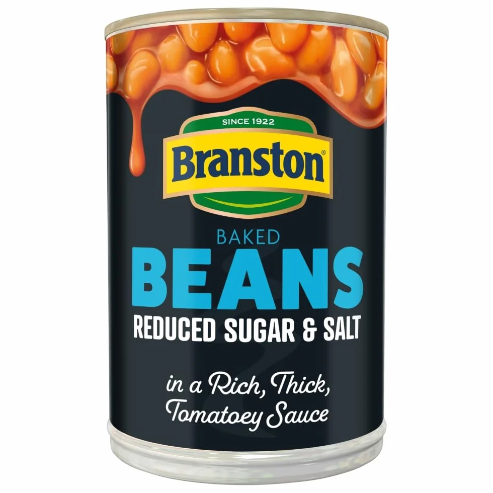 Branston Zredukowane ziarna soli i cukru w sosie pomidorowym, 410 g