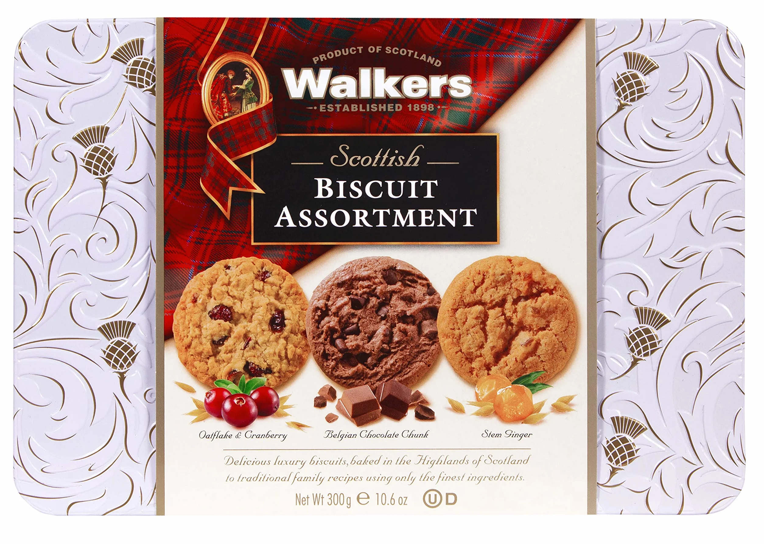 Walkers Ciastka Szkockie Puszka 300 g