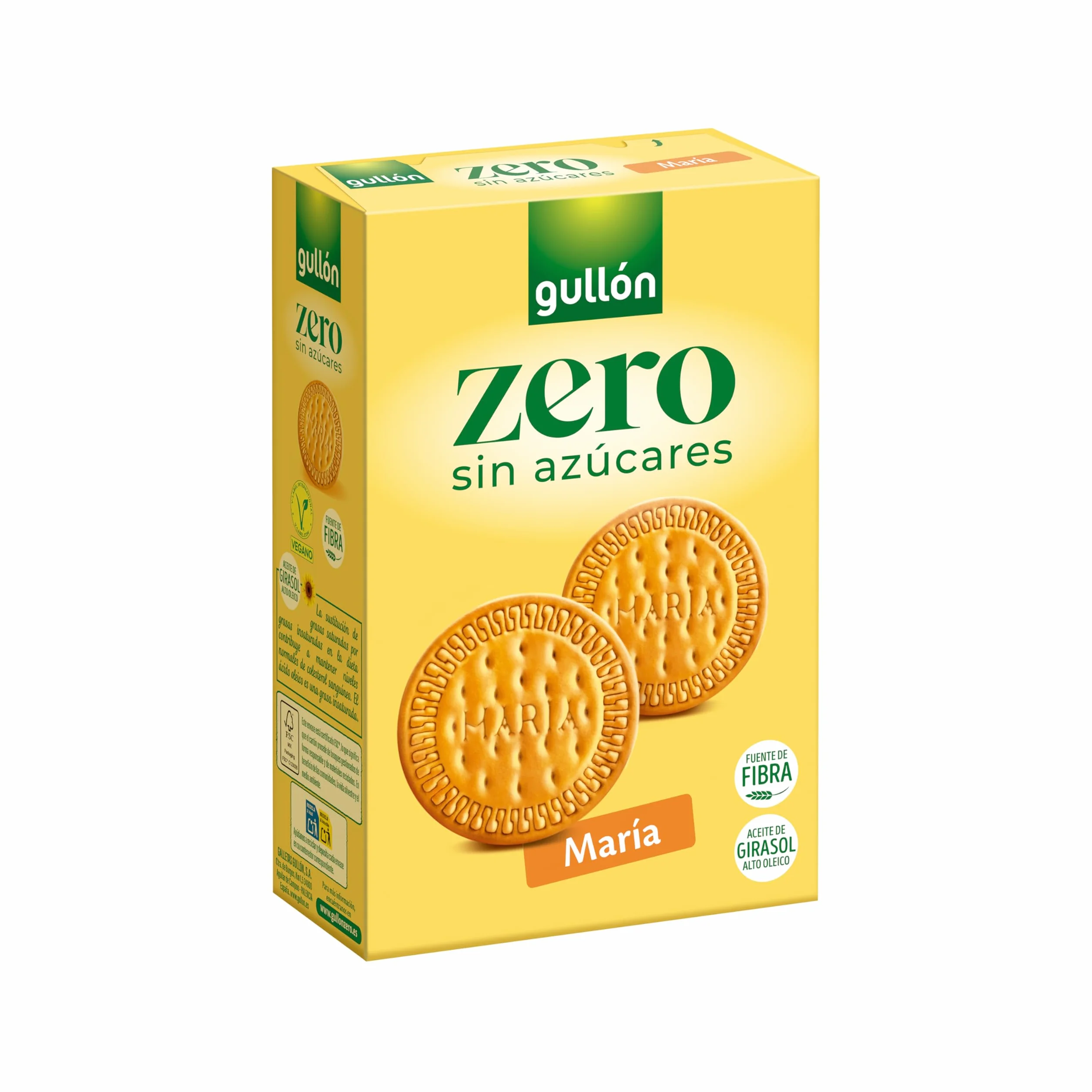 Galletas Gullón Diet Nature María Dorada Sin Azúcares 400 g