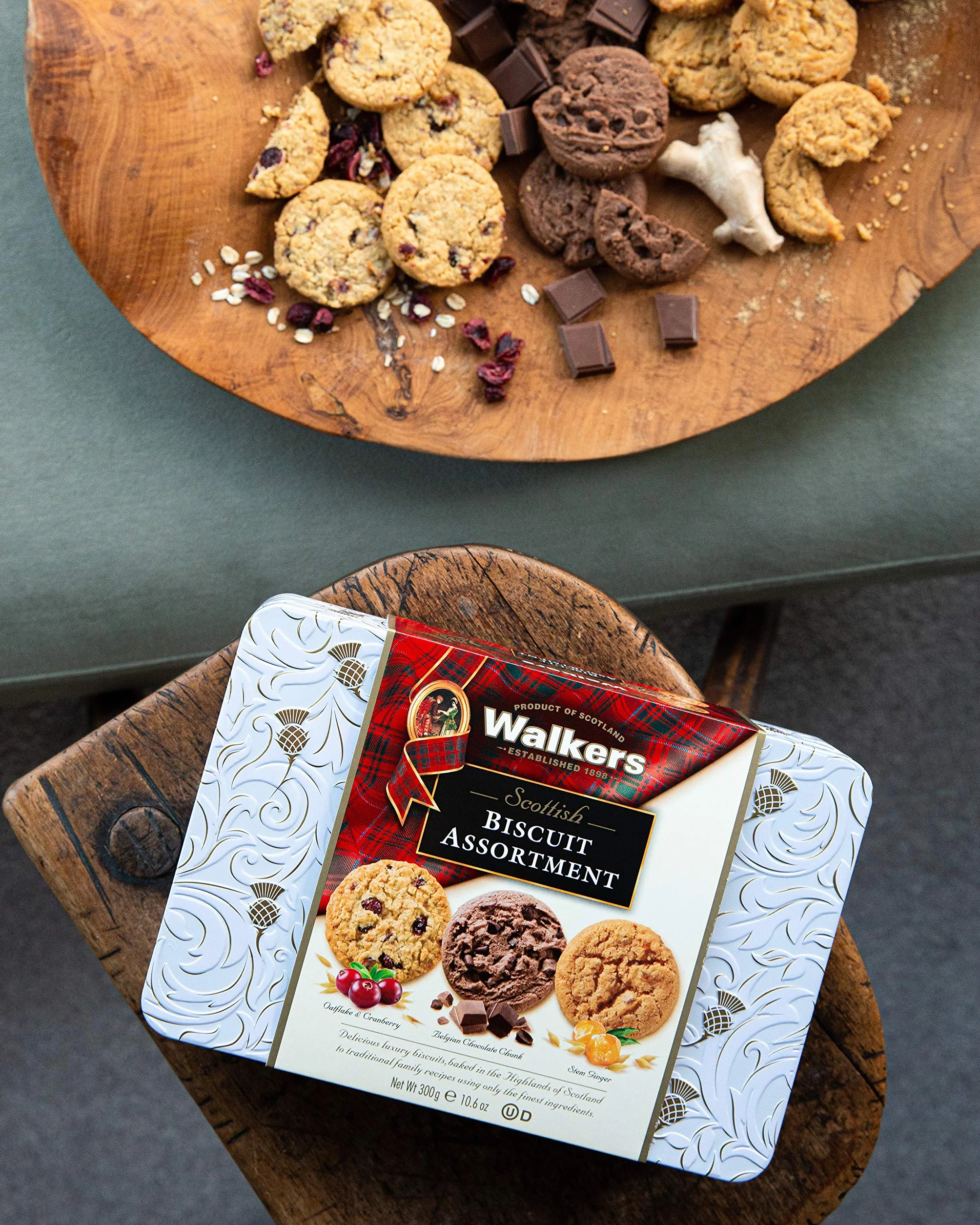Walkers Ciastka Szkockie Puszka 300 g