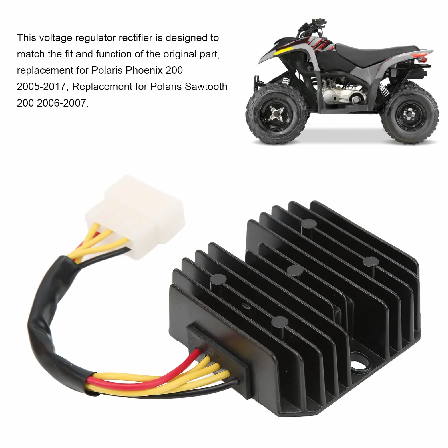 Zespół Prostownika Regulatora Napięcia, Regulator Napięcia Elektrycznego 452760 Stabilizator Napięcia Regulator Prostownika Doskonała wydajność dla Phoenix 200