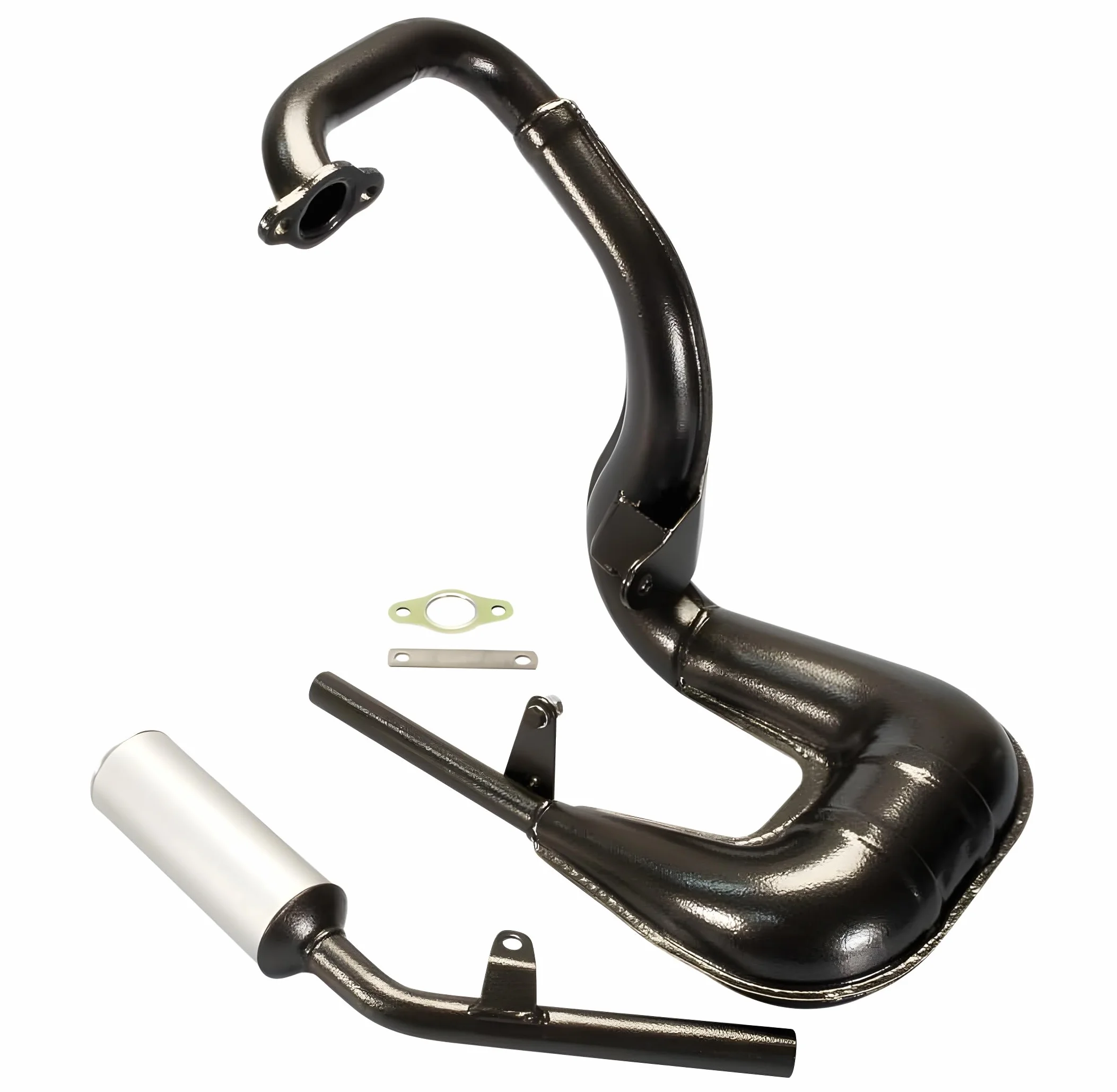 Wydech Polini Sport z aluminiowym tłumikiem końcowym do Vespa HP, FL2, PK, XL 50