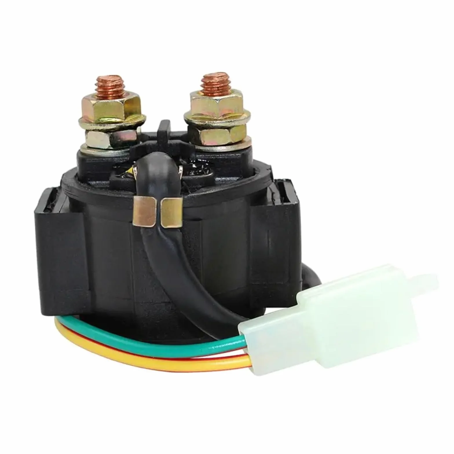 Przekaźnik rozrusznika, pasuje do układu elektrycznego motocykla POLARIS SAWTOOTH 200 QUAD 2006-2007 PHOENIX 2005-2010 przewód elektromagnesu rozrusznika