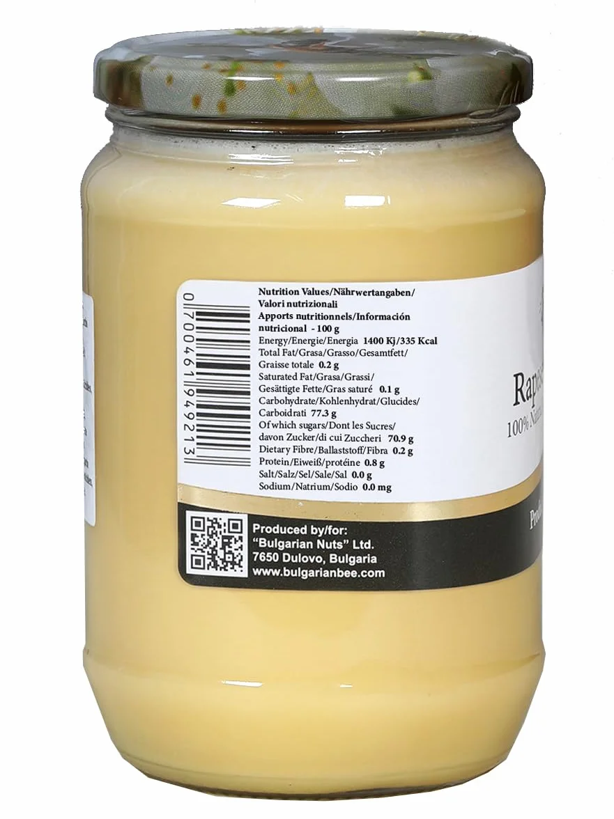 Miód rzepakowy kremowy 900 g