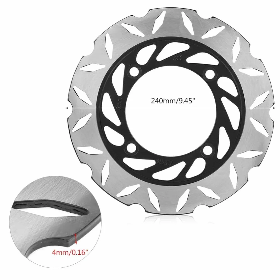 KIMISS Tarcza hamulcowa 240mm do motocykla NSS250 CB-1 CB400F CB400SF CB400 Superfour CB500 | Wydajność i trwałość