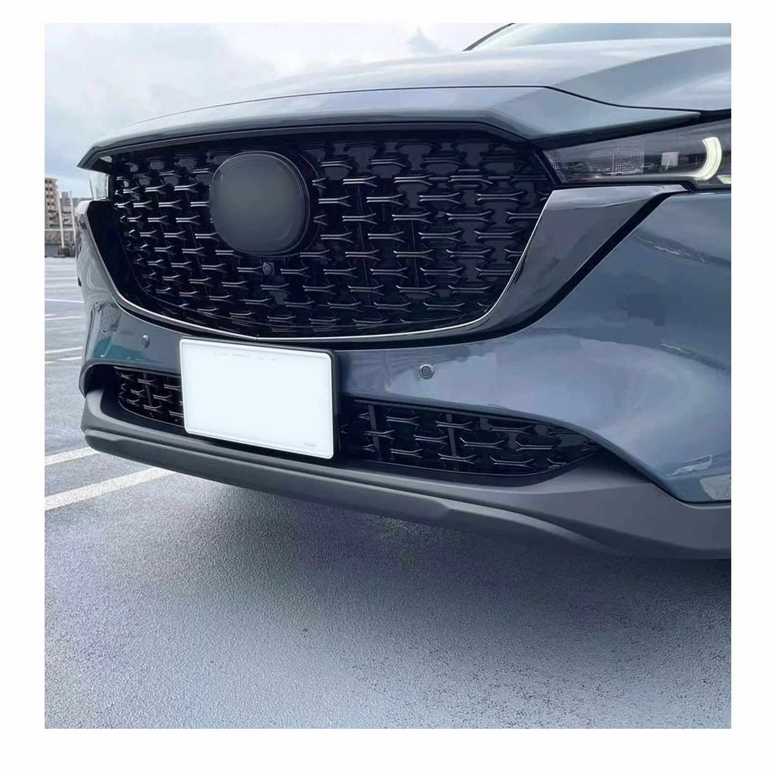 YEE PIN Ochrona zderzaka przedniego kompatybilny Mazda CX-5 KF 2022+