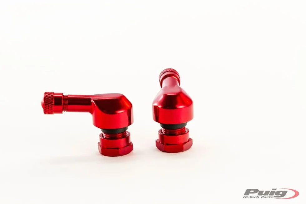 Puig 8100R średnica zaworu 8,3 mm czerwona