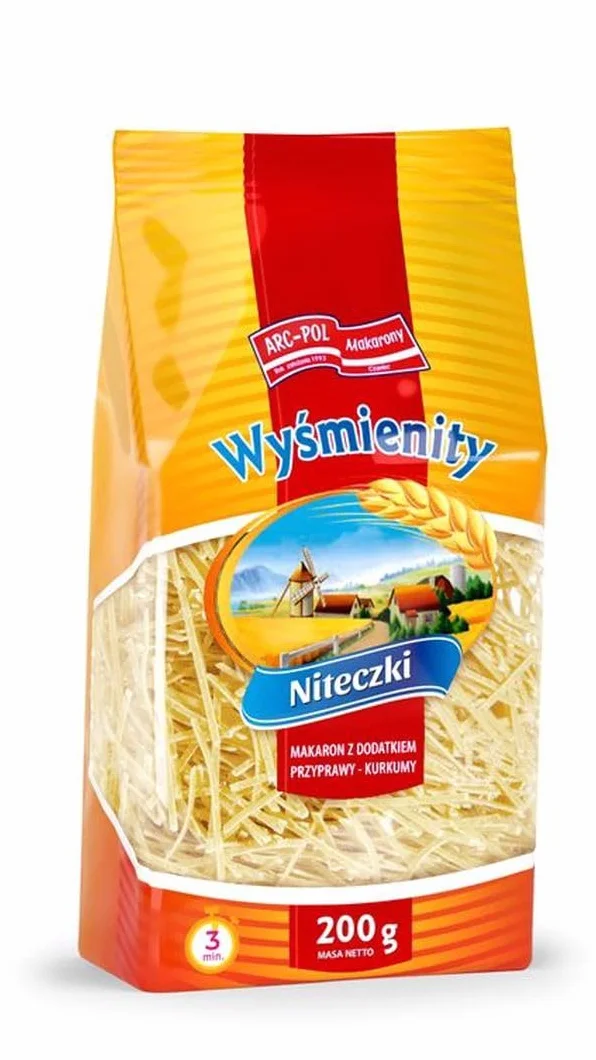 ARC-POL CZANIEC Makaron wyśmienity niteczki 200 g
