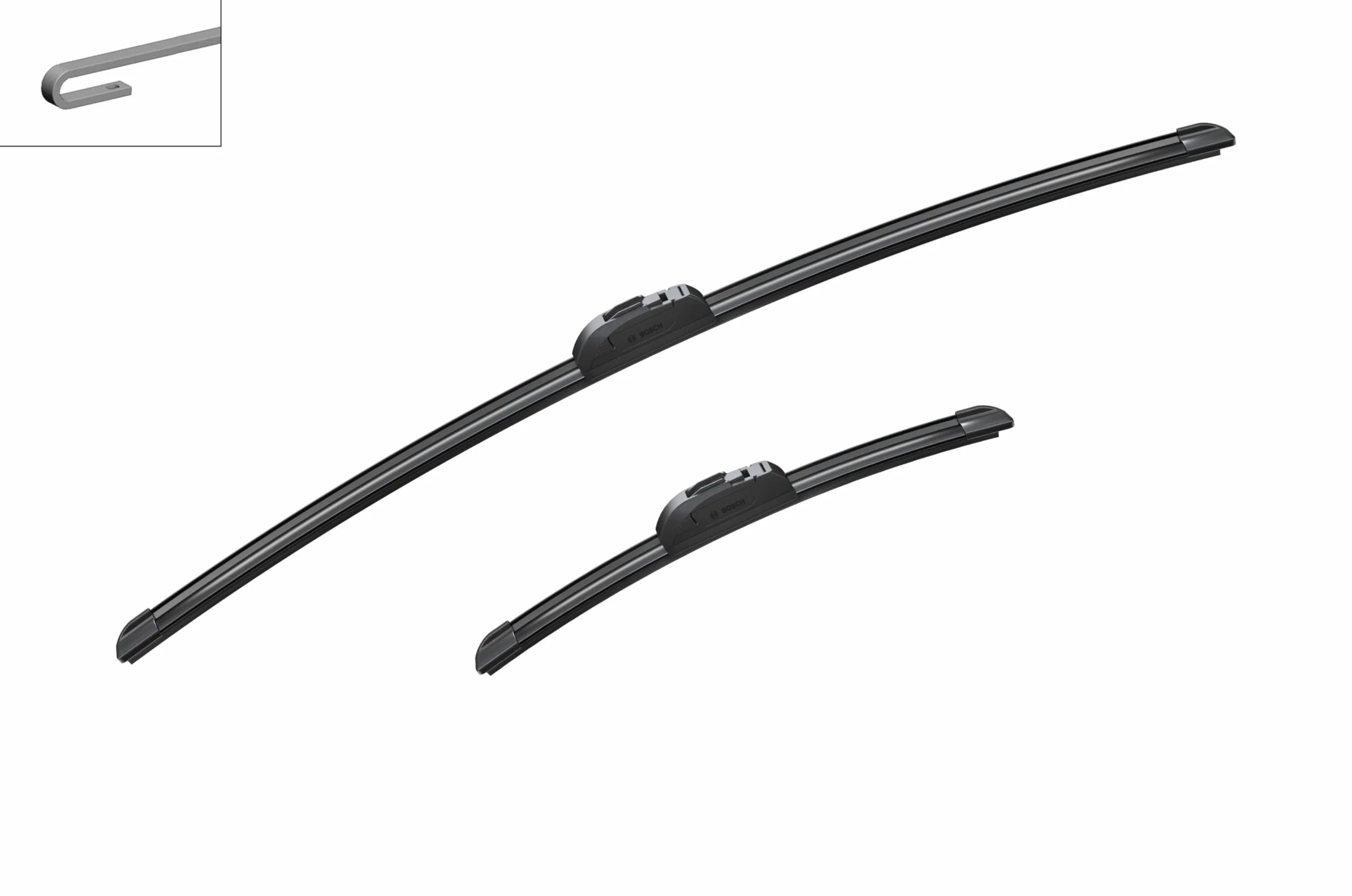Bosch 3397014637 Pióro Wycieraczki, Czarny, 700 mm/340 mm