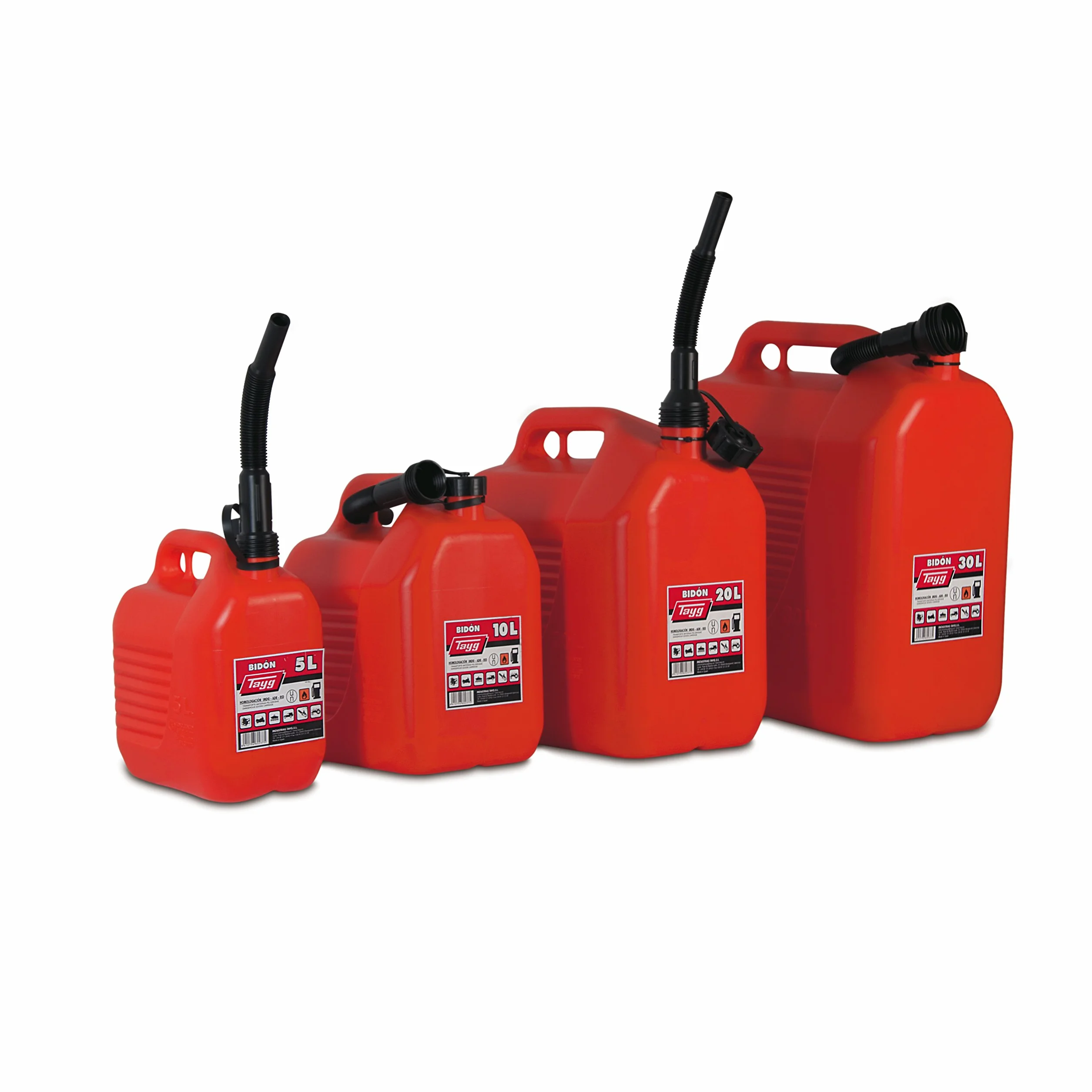 Tayg 602351 Jerrycan z wylewką 10 l, czerwony, 10