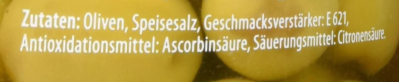 Gourmet oliwki zielone z kamieniem 300/200 g