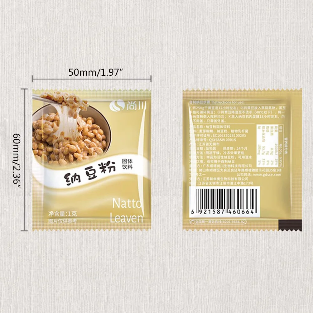 10 szt. naturalne japońskie wsparcie jelit dla zdrowia i układu odpornościowego japońska tradycyjna żywność do użytku domowego H Natto Starter