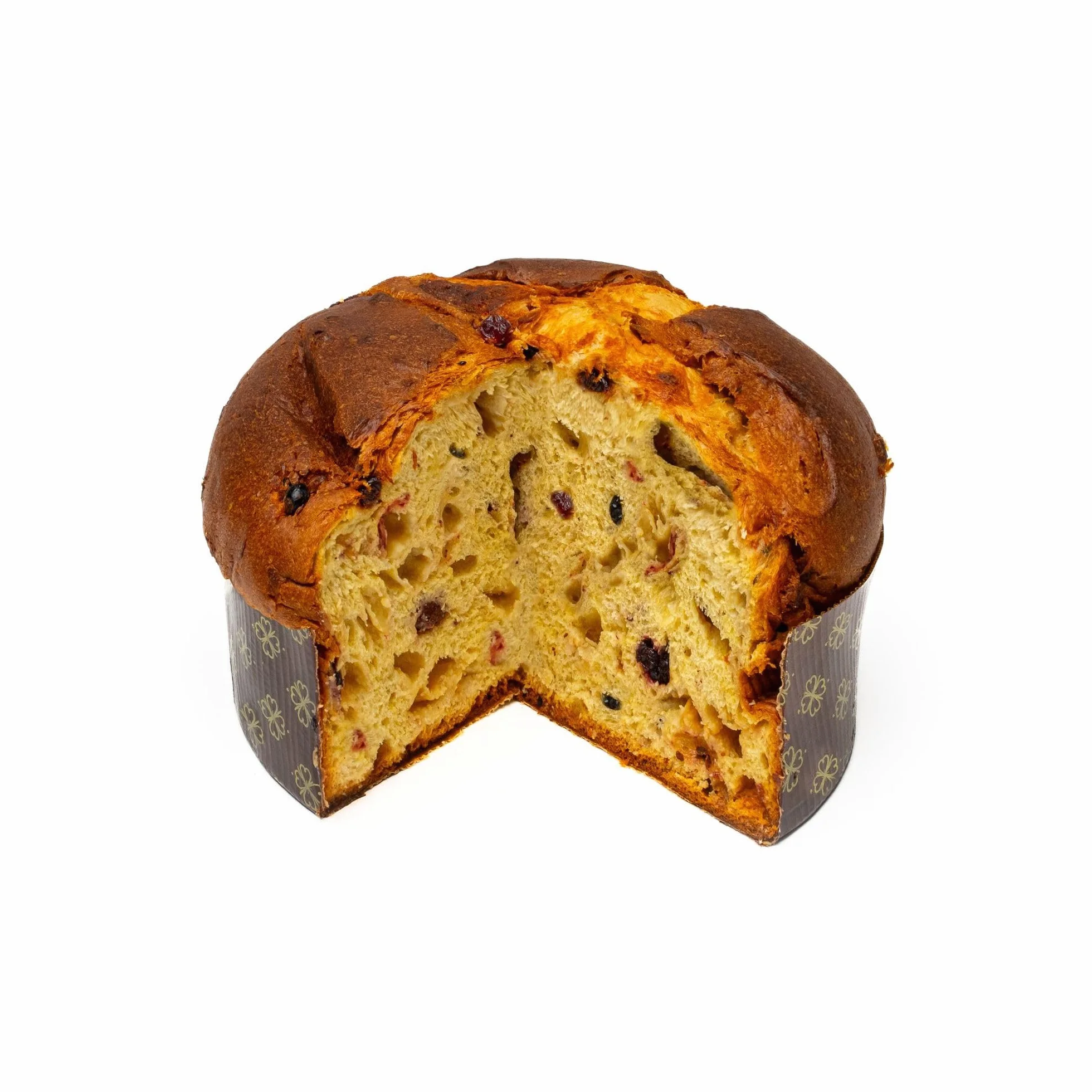 Vergani Panettone Gourmet z jagodami i czekoladą, biały