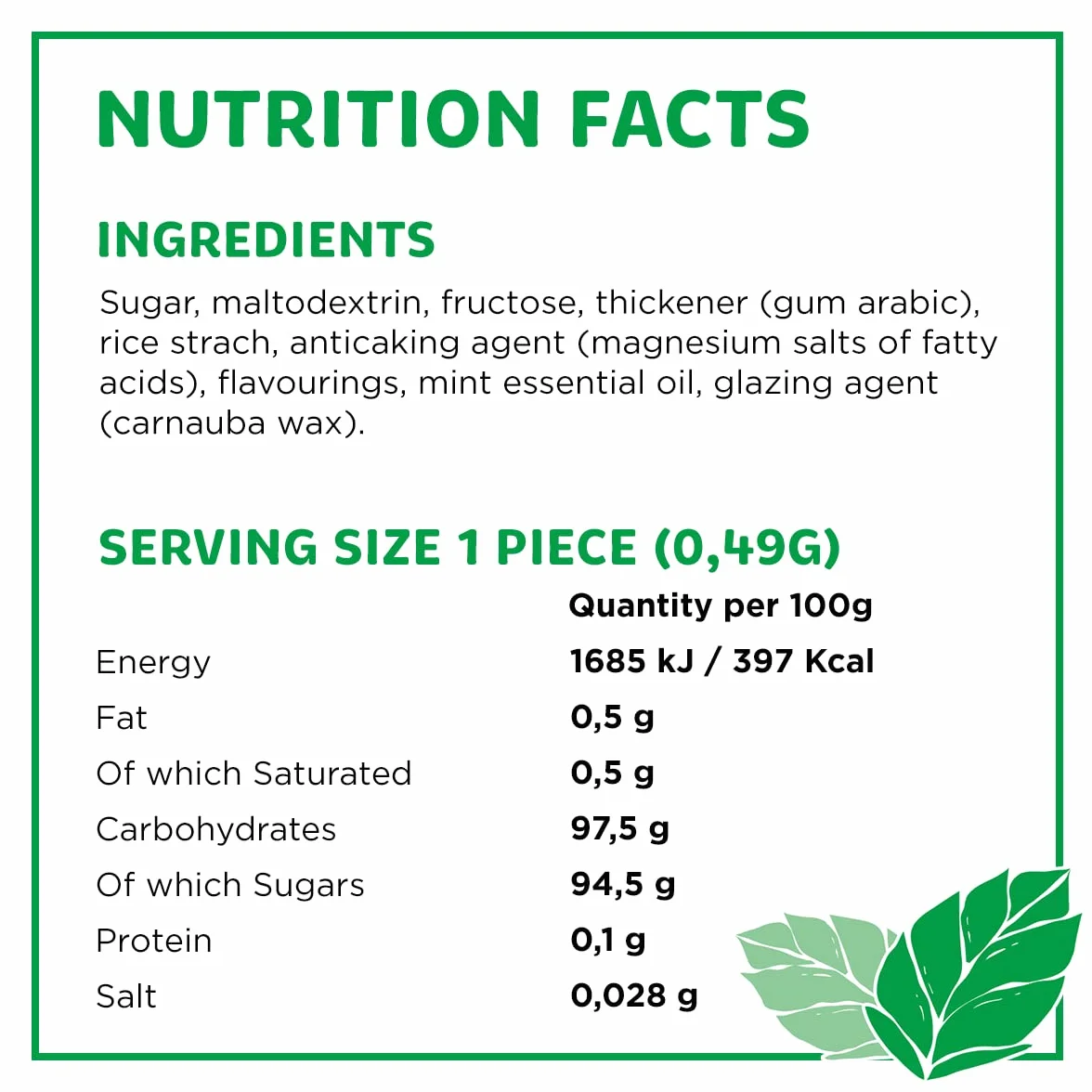 Ferrero tic tac Fresh Mint – drażetki o smaku mięty – 8 x 98 g opakowania