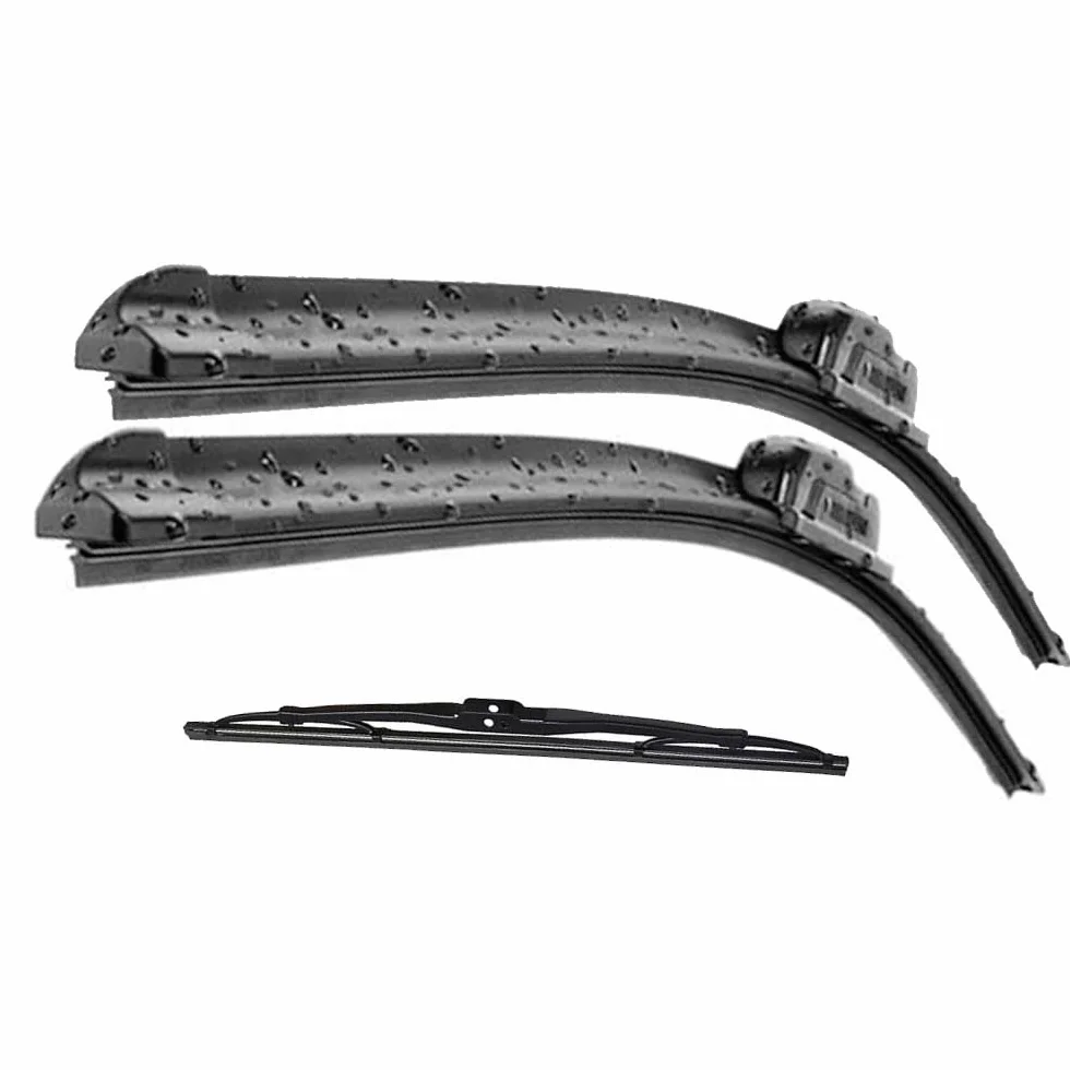 Zestaw piór wycieraczek przednich tylnych do CRV CR-V MK2 2001-2006, pióra wycieraczek gumowe części do czyszczenia szyb 21"20"11"