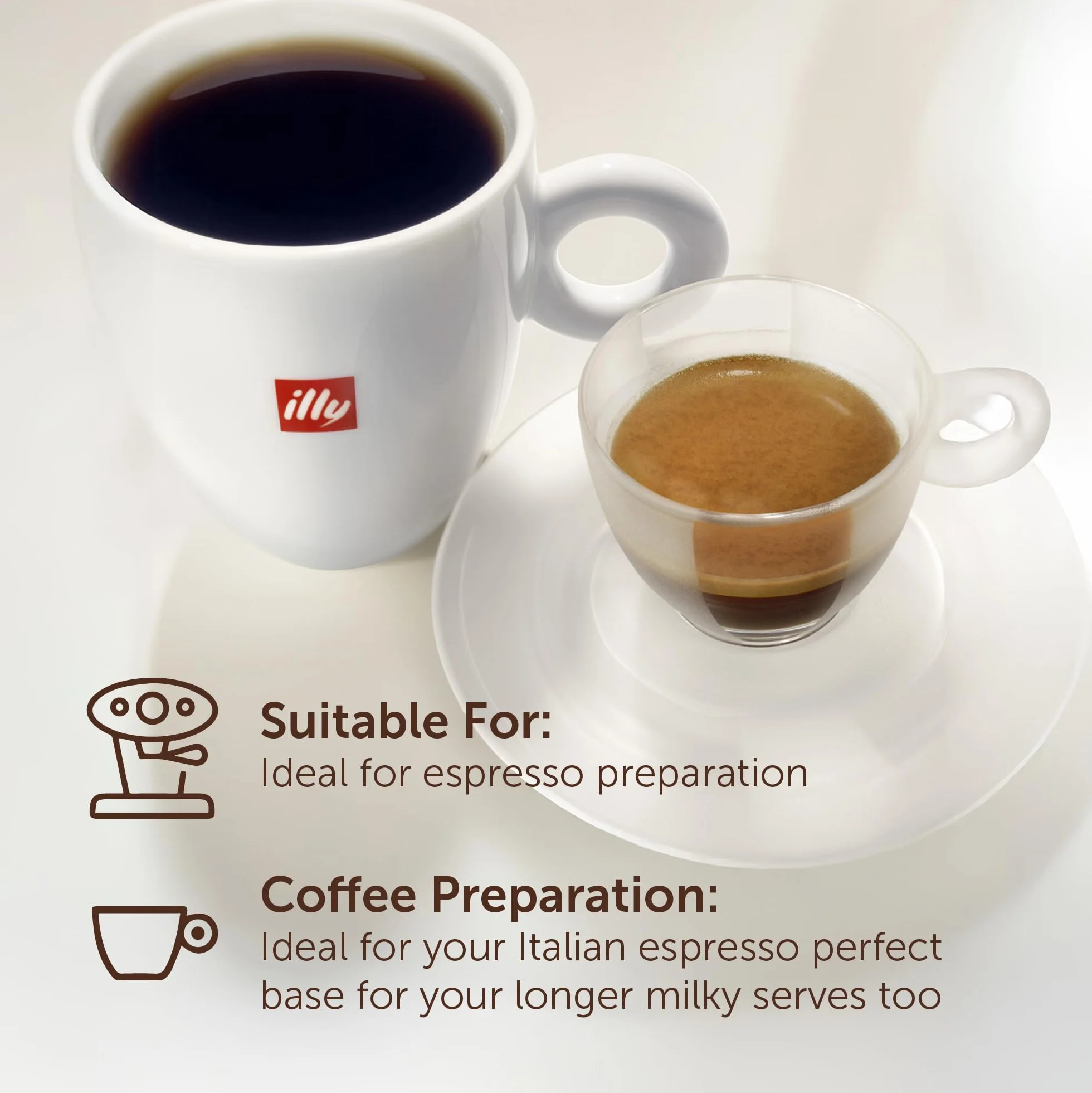 Illy Cafe mielona espresso Classico, 100% arabica - pudełko 250g