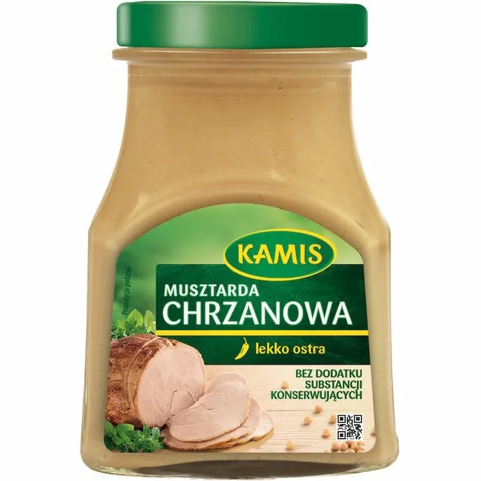 Kamis Musztarda chrzanowa 185g