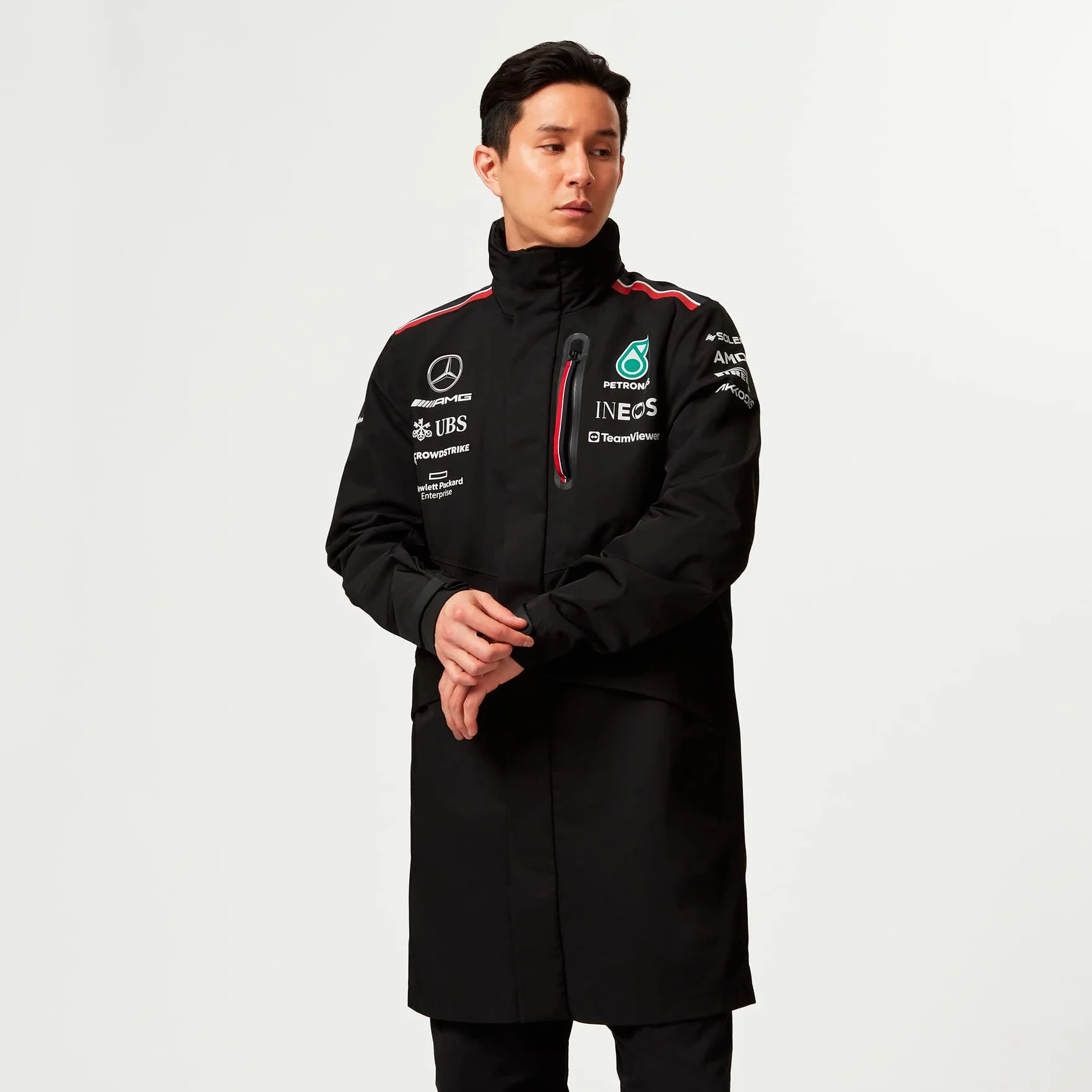 Mercedes AMG Petronas Formula One Team - 2023 Team kurtka przeciwdeszczowa