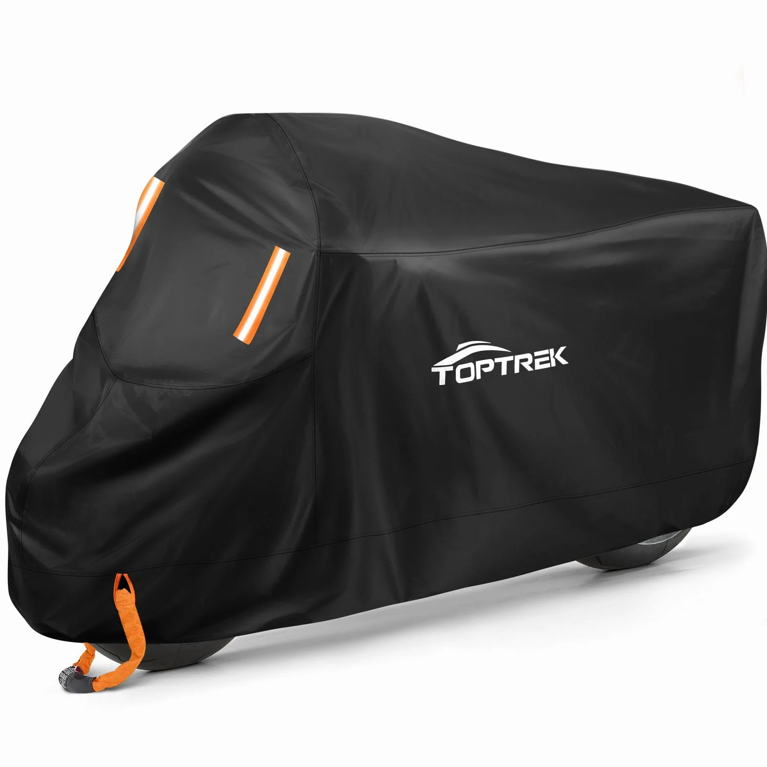 toptrek Pokrowiec na motocykl 210D Oxford wodoszczelny oddychający 265x105x125 cm