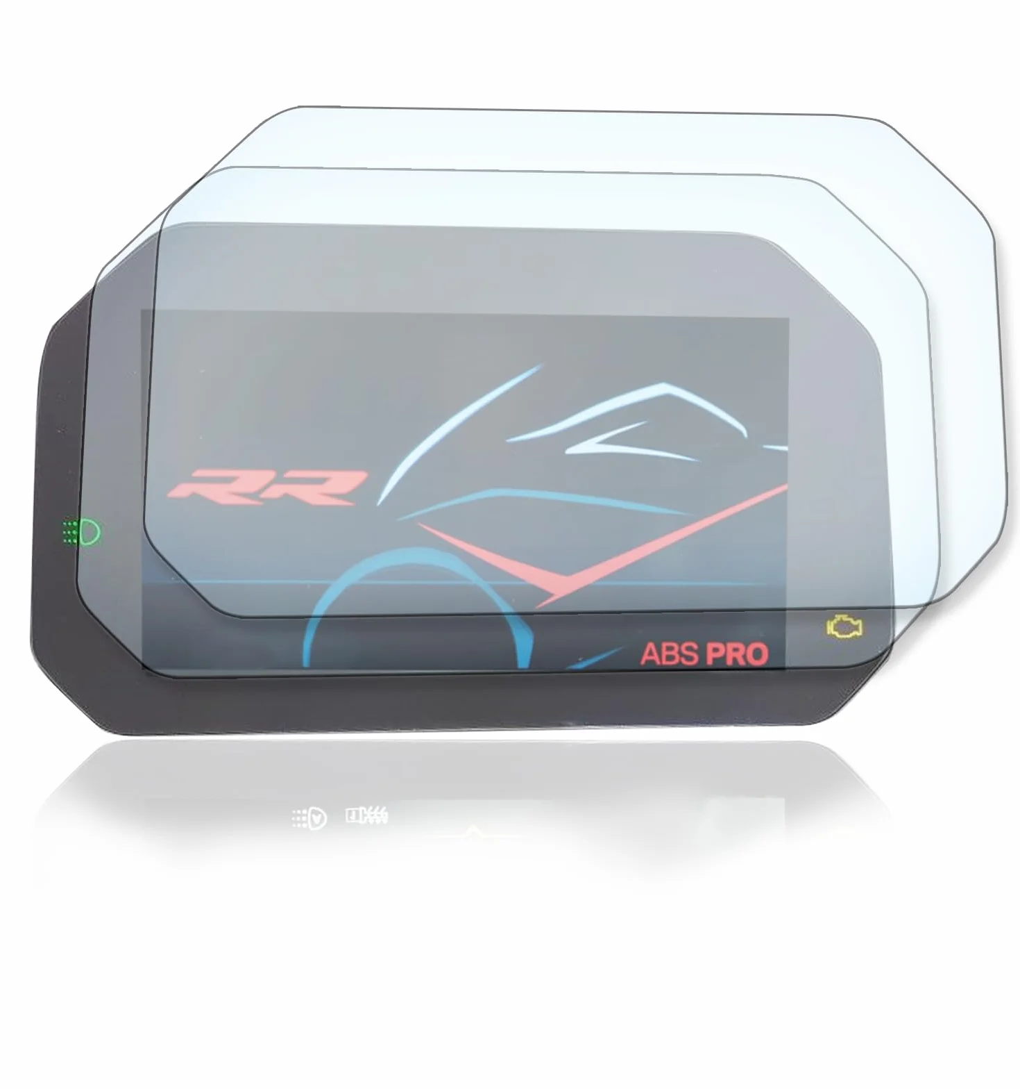 Folia ochronna na wyświetlacz prędkościomierza BMW S1000RR 2019+ Anti Glare 2x