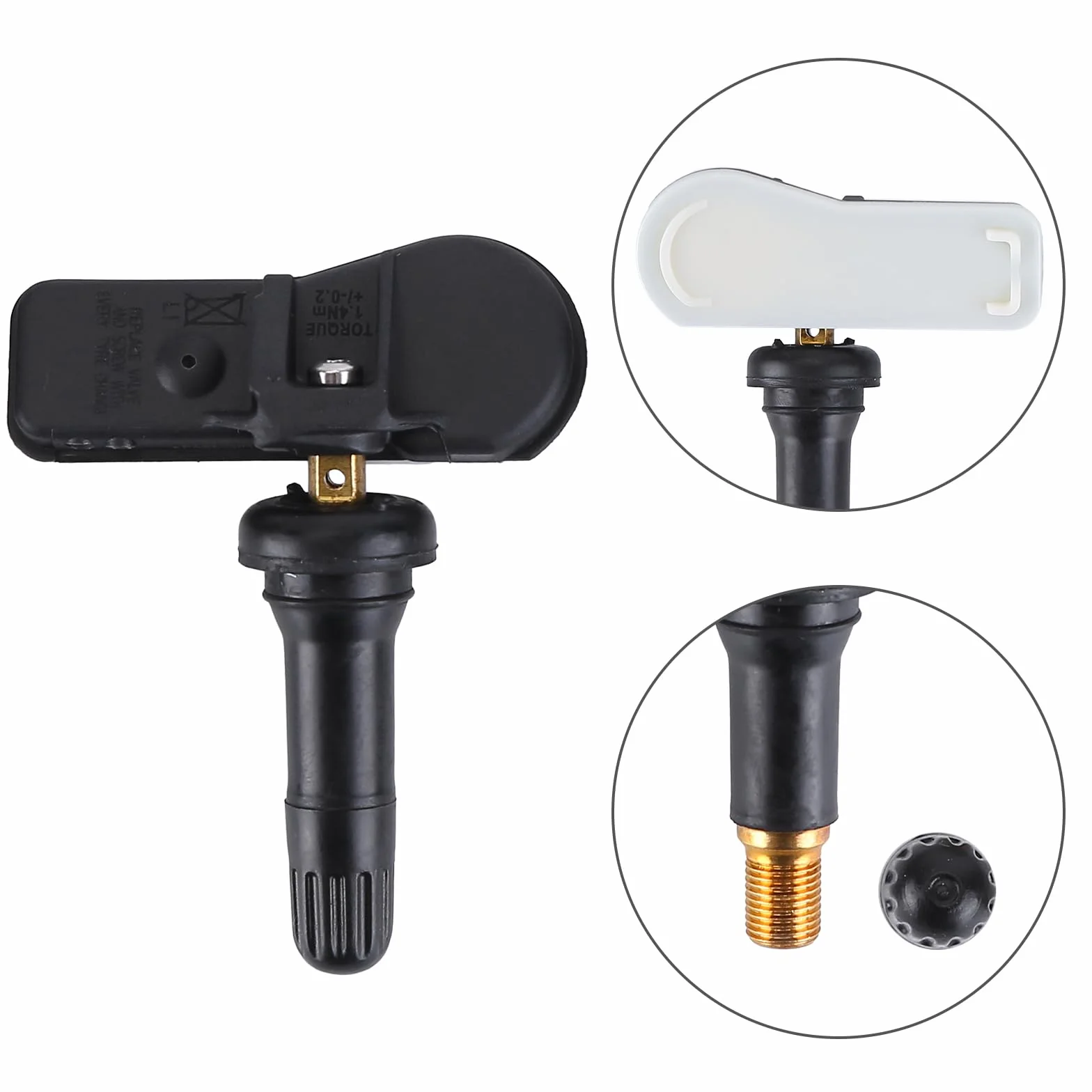 Czujniki ciśnienia w oponach TPMS kompatybilne z Peugeot 207 208 308 508 Partner 2007-2023