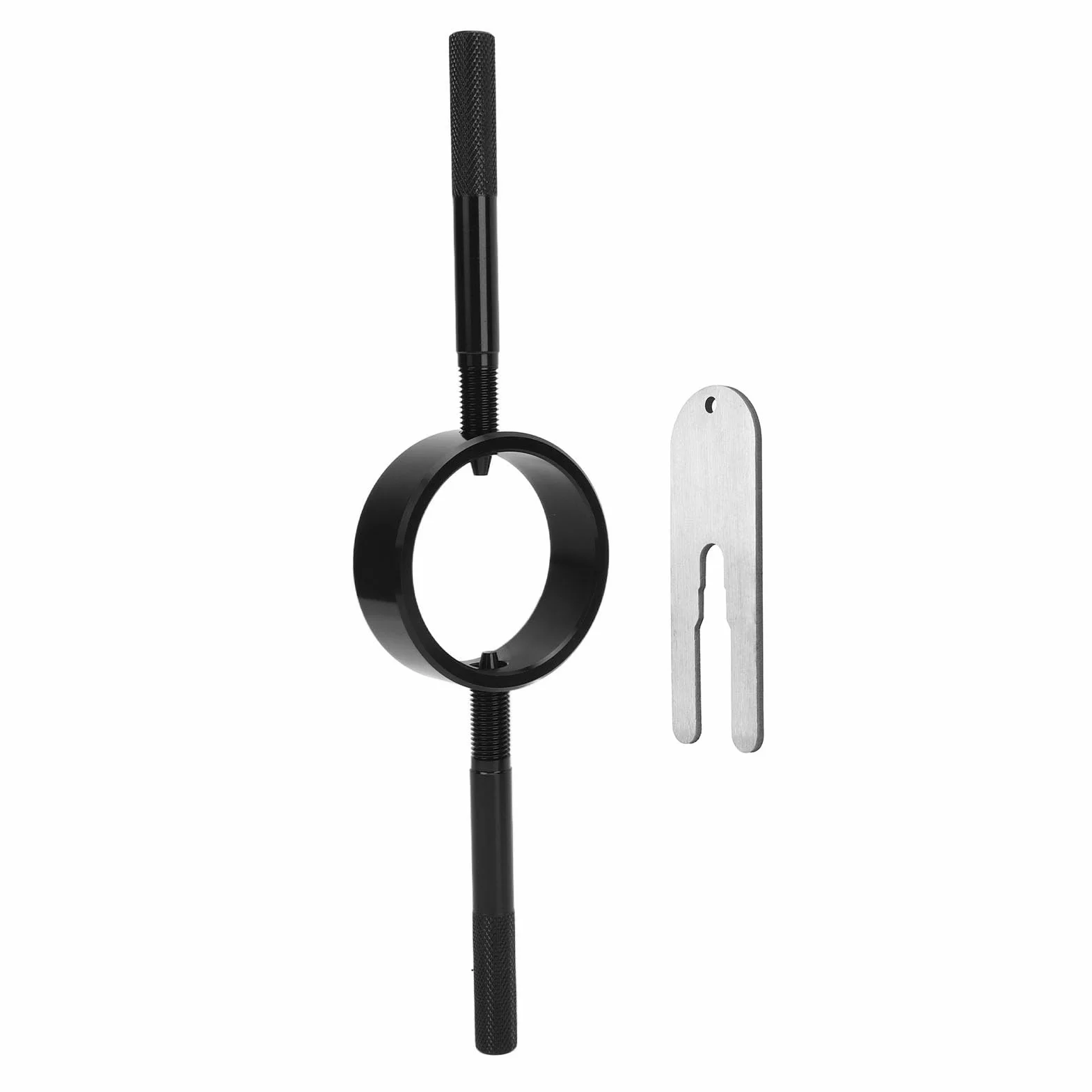 Universal Motorcycle Fork Spring Compressor, Aluminiowy Zestaw Narzędzi 6061 dla Większości do Góry Nogami Widelców StreetBike, Zaprojektowany Specjalnie dla Sprężyn