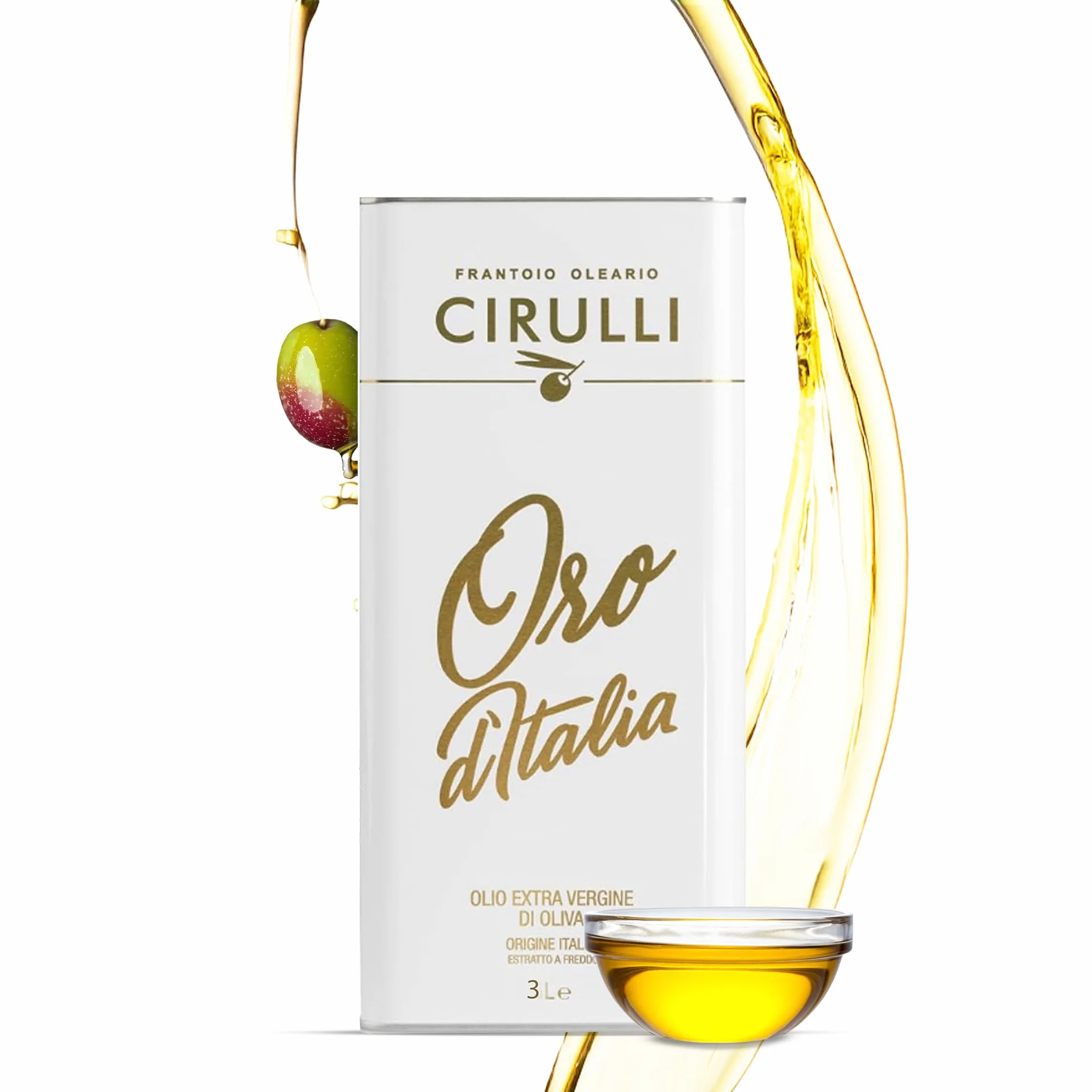 Frantoio Oleario Cirulli Extra Virgin Olive Oil Puszka EVO 3 litry