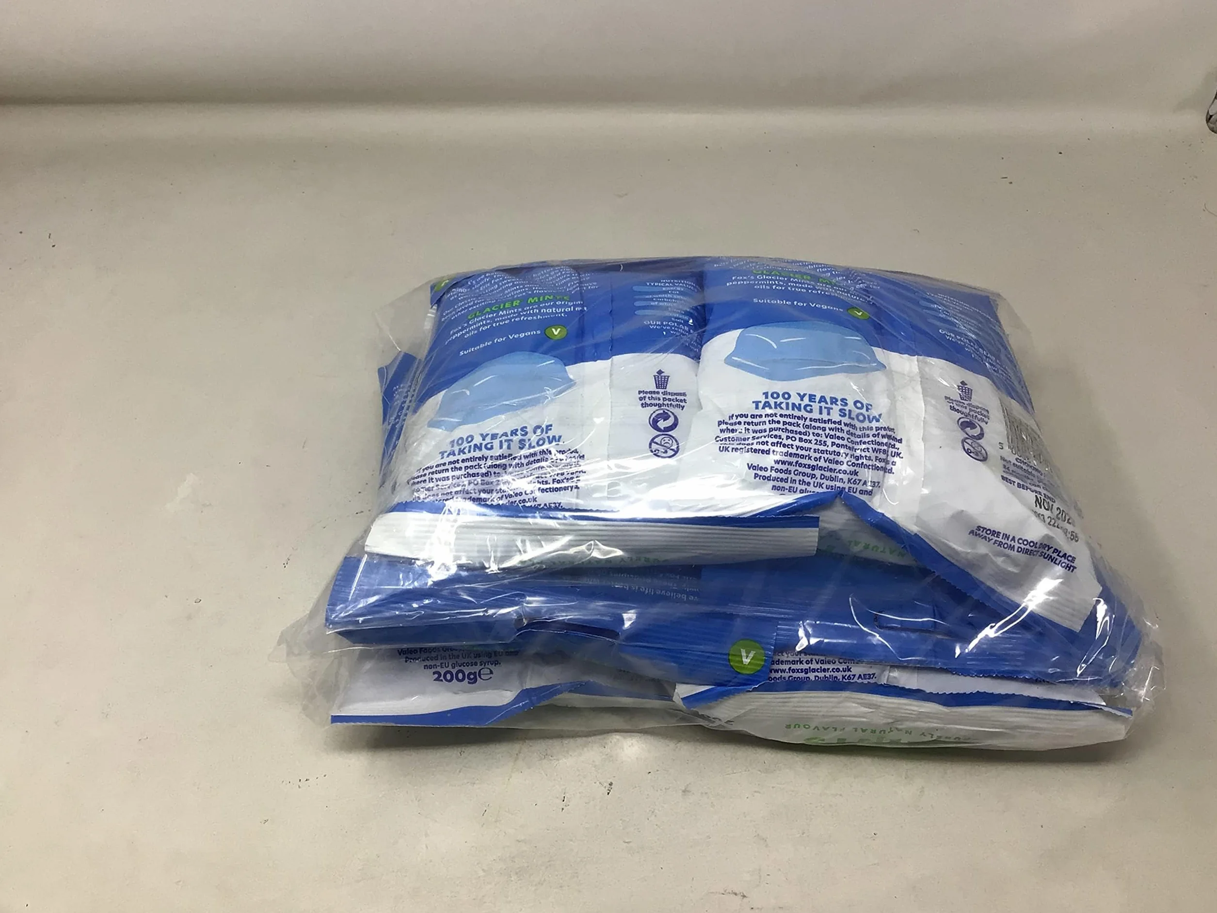 Fox's Glacier Mints Bag 200g (7oz) X 6