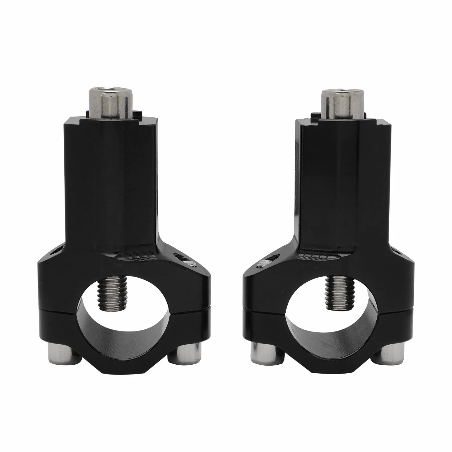 JFG RACING Risers na kierownicę motocykla 28 mm, zaciski na kierownicę CNC, zaciski do kierownicy 125-530 SX SX-F EXC XCW XCFW EXCF-czarne