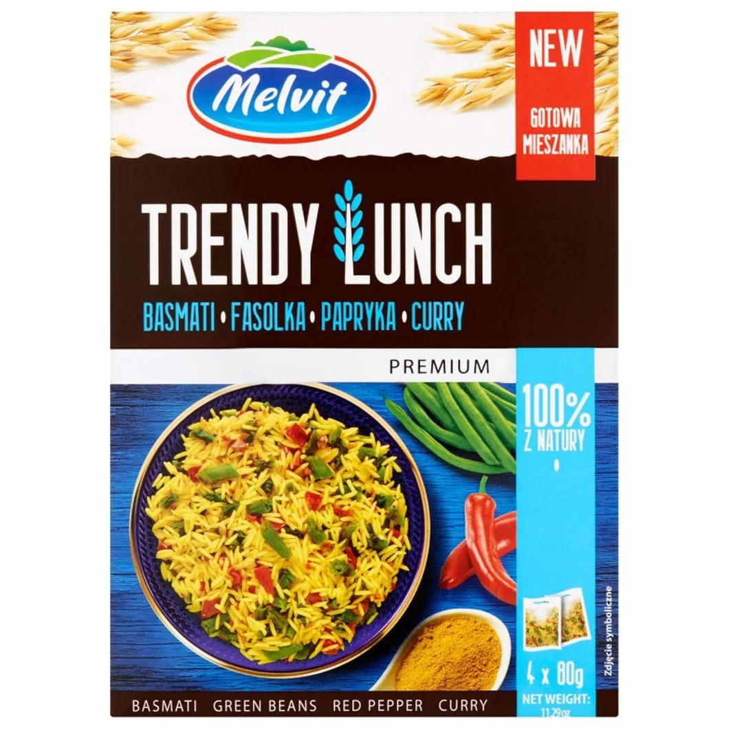 Melvit Premium Trendy Lunch basmati fasolka 320 g