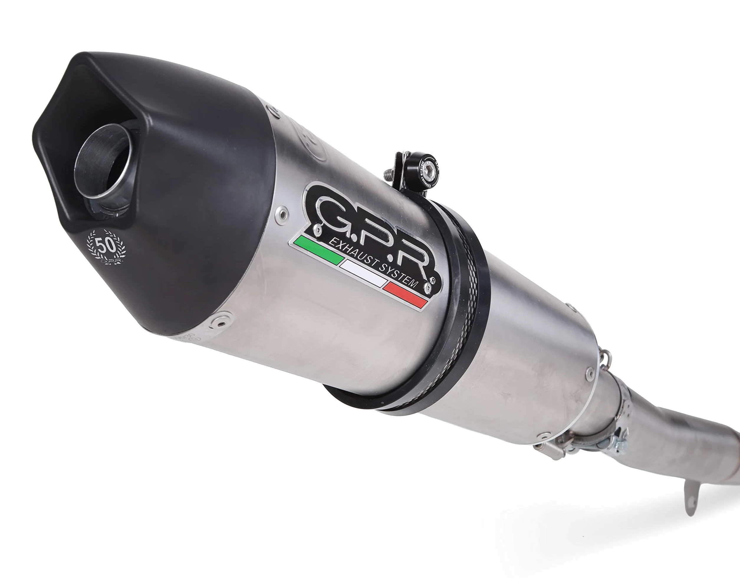 Układ wydechowy, paratłumiki z rurami łączącymi, marka GPR, kompatybilna zSuzu Hayabusa 1300 2001/2006, tłumik wraz z rurą łączącą,linje GP Titanium S.44.1.GPAN.TO