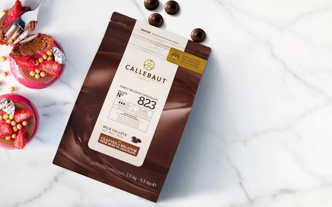 Czekolada mleczna CALLEBAUT 33,6% kakao 1 kg