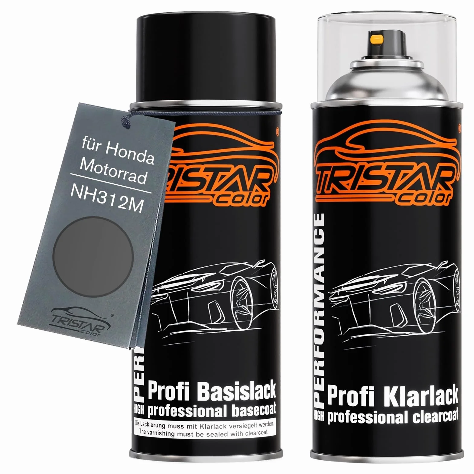 TRISTARcolor Lakier do motocykli Honda Motorrad NH312M Cynos Grey Metallic Mat 400ml
