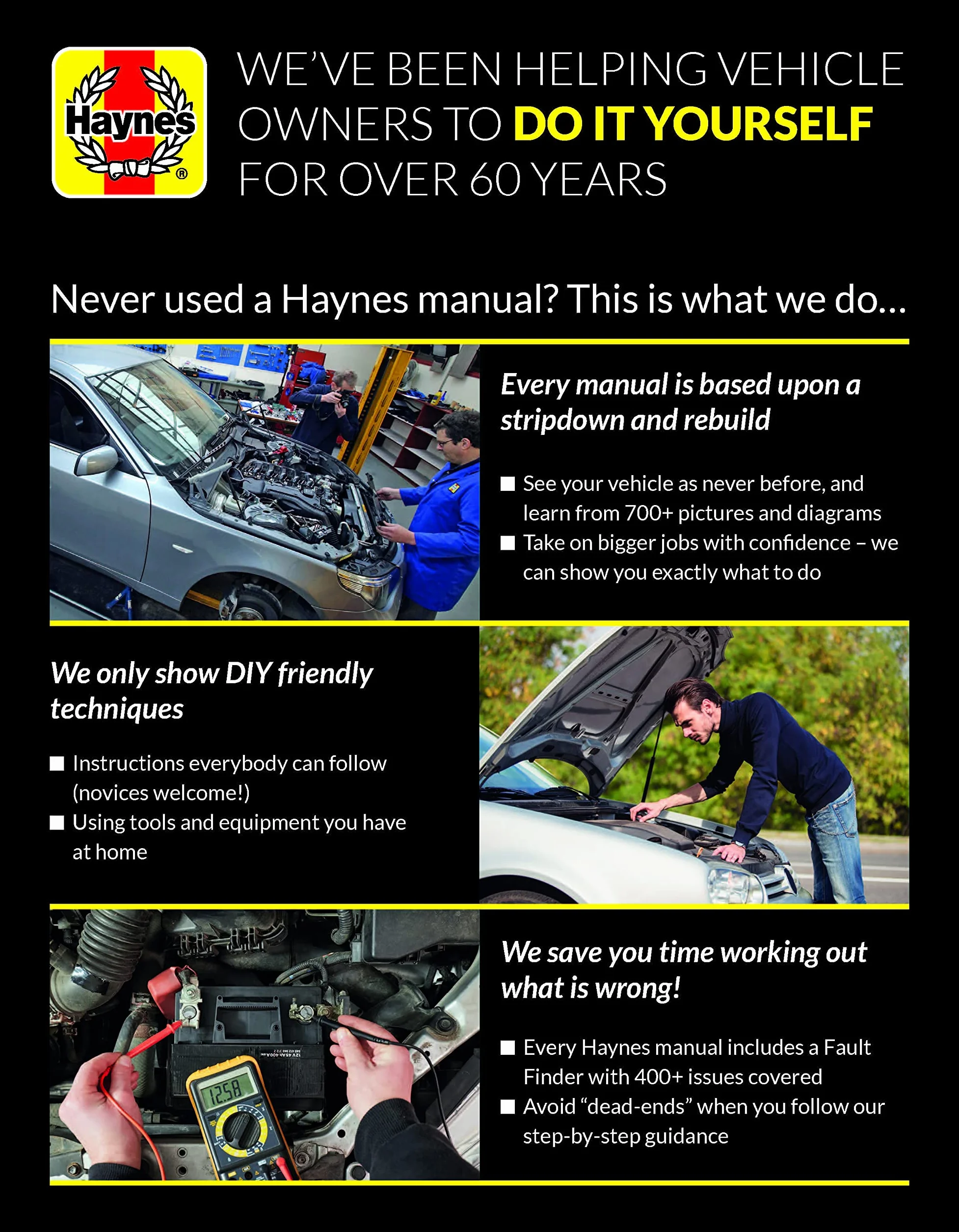 Volvo S40 & V50 Petrol & Diesel (Mar '04-'13) Haynes Repair Manual