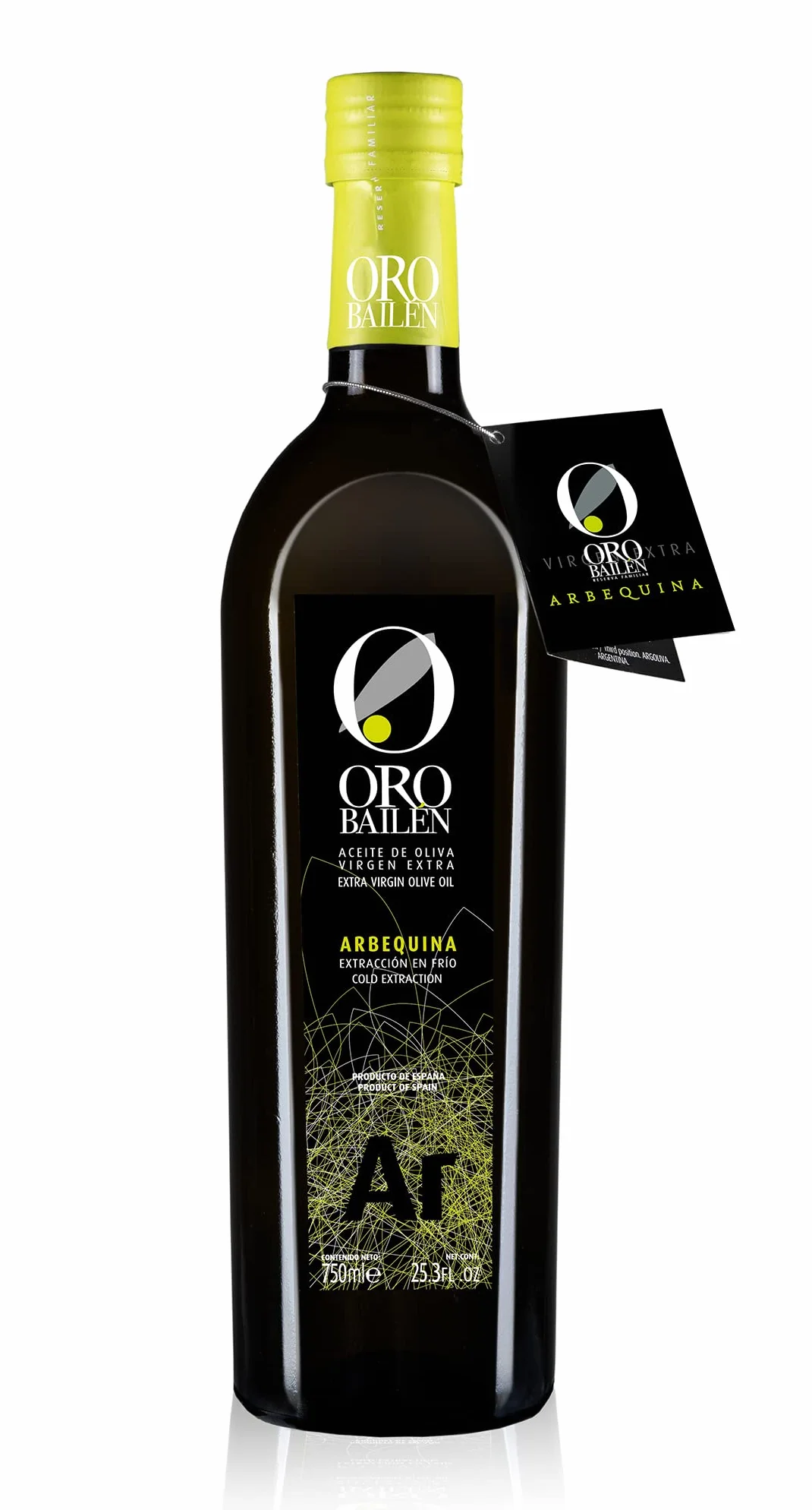 Oro Bailen Reserva Familiar Arbequina 750 ml Oliwa z oliwek Extra Virgin