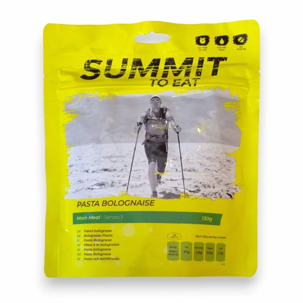 Summit to Eat Pasta Bolognese