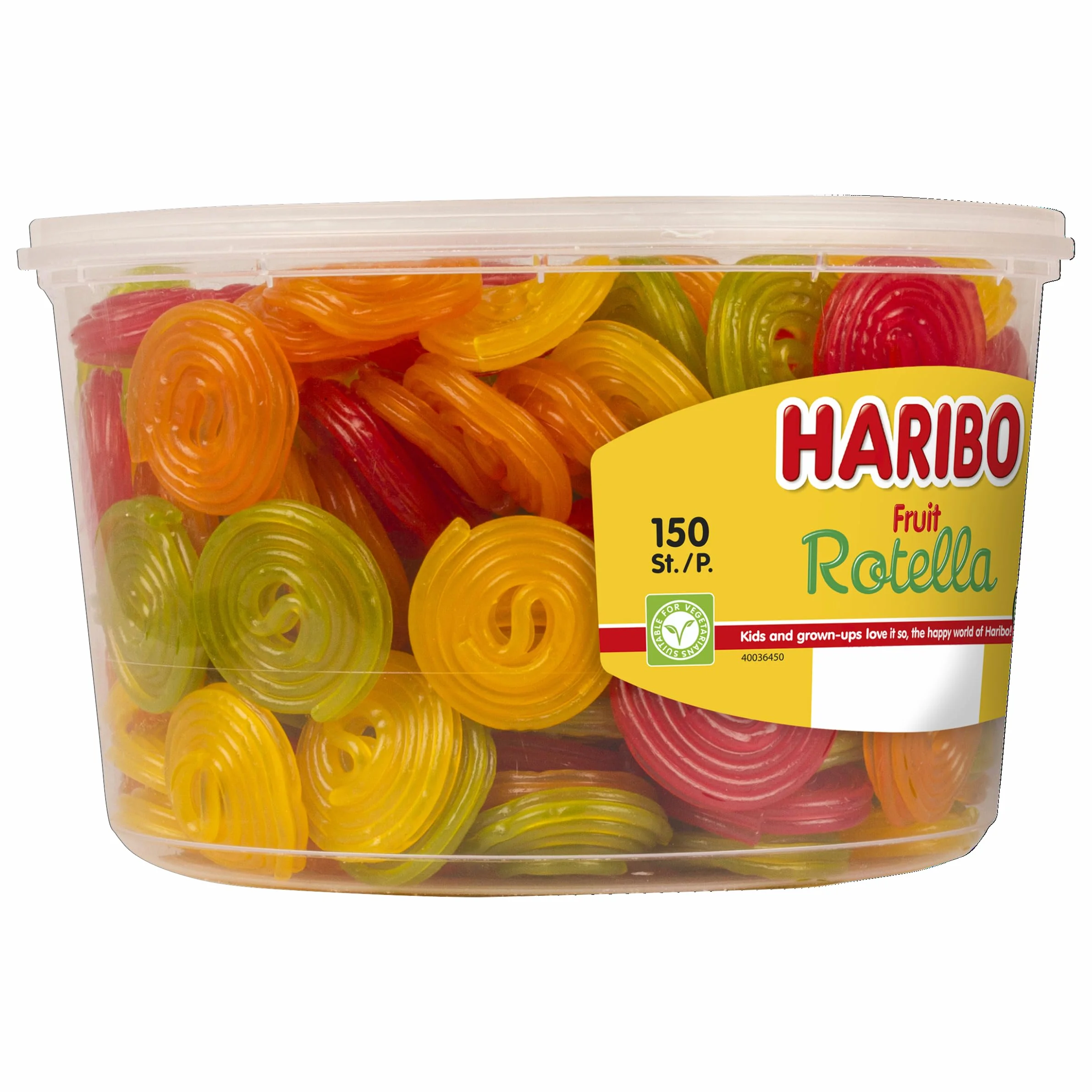 Haribo Fruchtschnecken Puszka